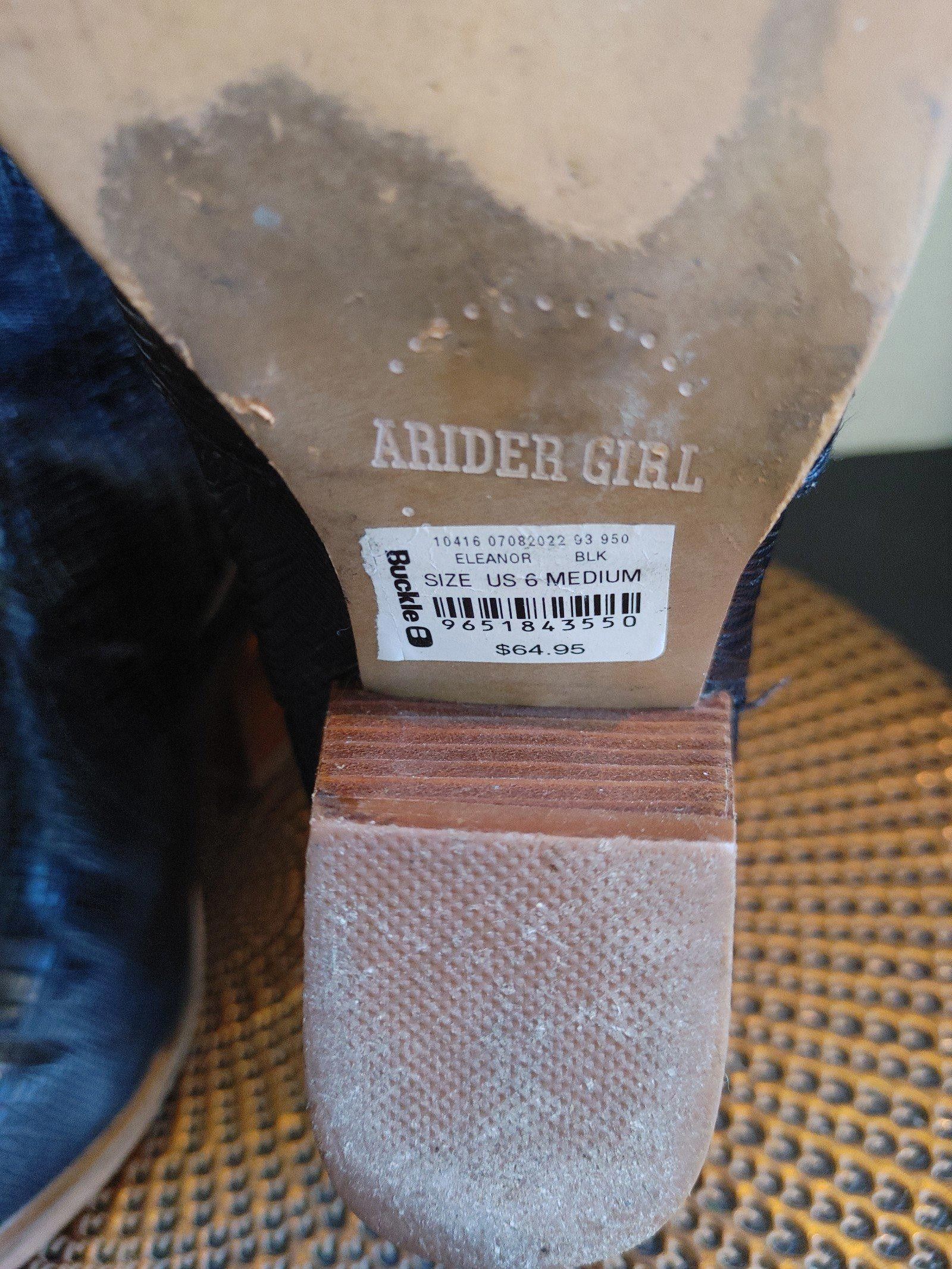 Designer AriderGirl Eleanor Boots Size 6M Size US 6 / IT 36 - 9 Thumbnail