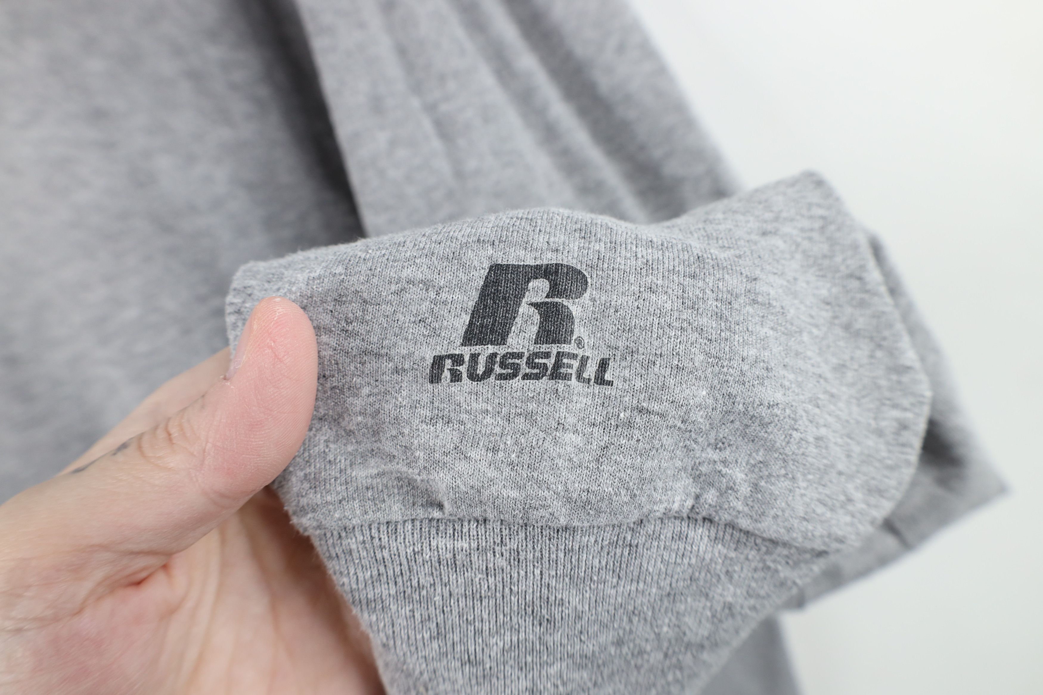 Russell Athletic Vintage Russell Athletic Long Sleeve T-Shirt Heather Gray Size US L / EU 52-54 / 3 - 4 Thumbnail