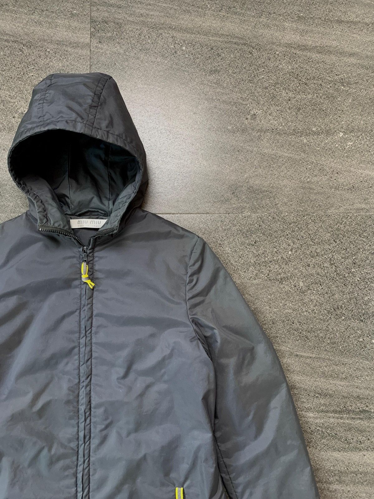 Miu Miu FREE TAX! 90s Nylon Reflective Jacket Size US S / EU 44-46 / 1 - 2 Thumbnail