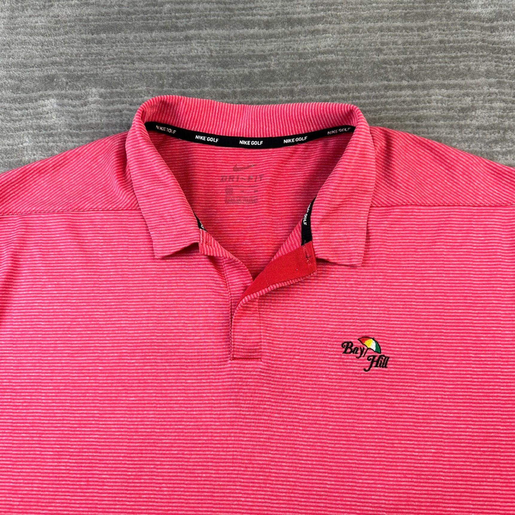 Nike Nike Polo Shirt Mens Extra Large Bay Hill Arnold Palmer Golf Dri Fit Performance Size US XL / EU 56 / 4 - 3 Thumbnail