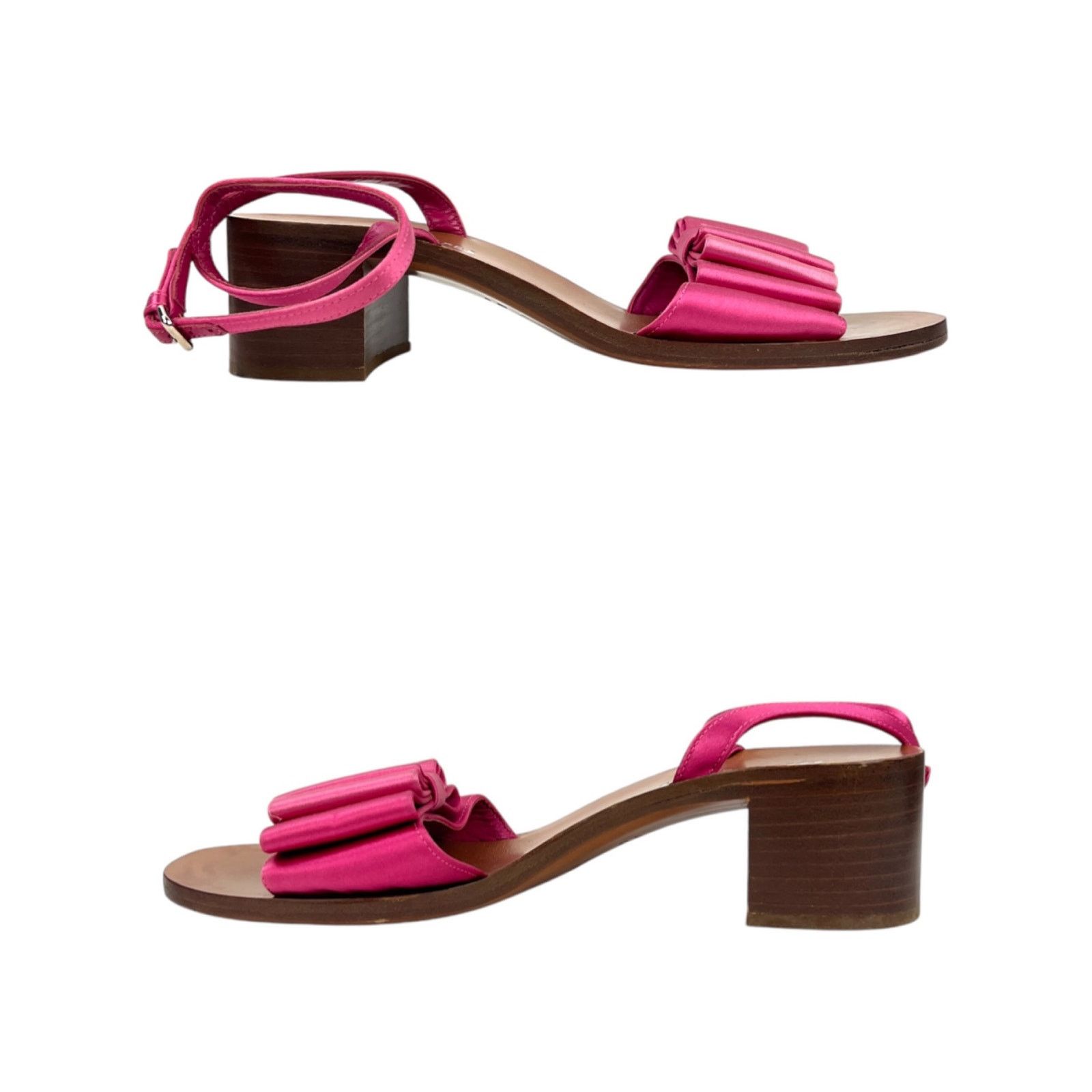 Miu Miu Miu Miu Satin Ribbon Sandals Size US 6.5 / IT 36.5 - 3 Thumbnail