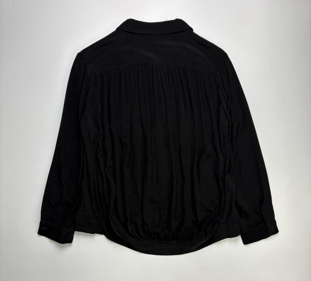 Yohji Yamamoto Archive Yohji Yamamoto Silk Buttoned Jacket Size S / US 4 / IT 40 - 8 Thumbnail