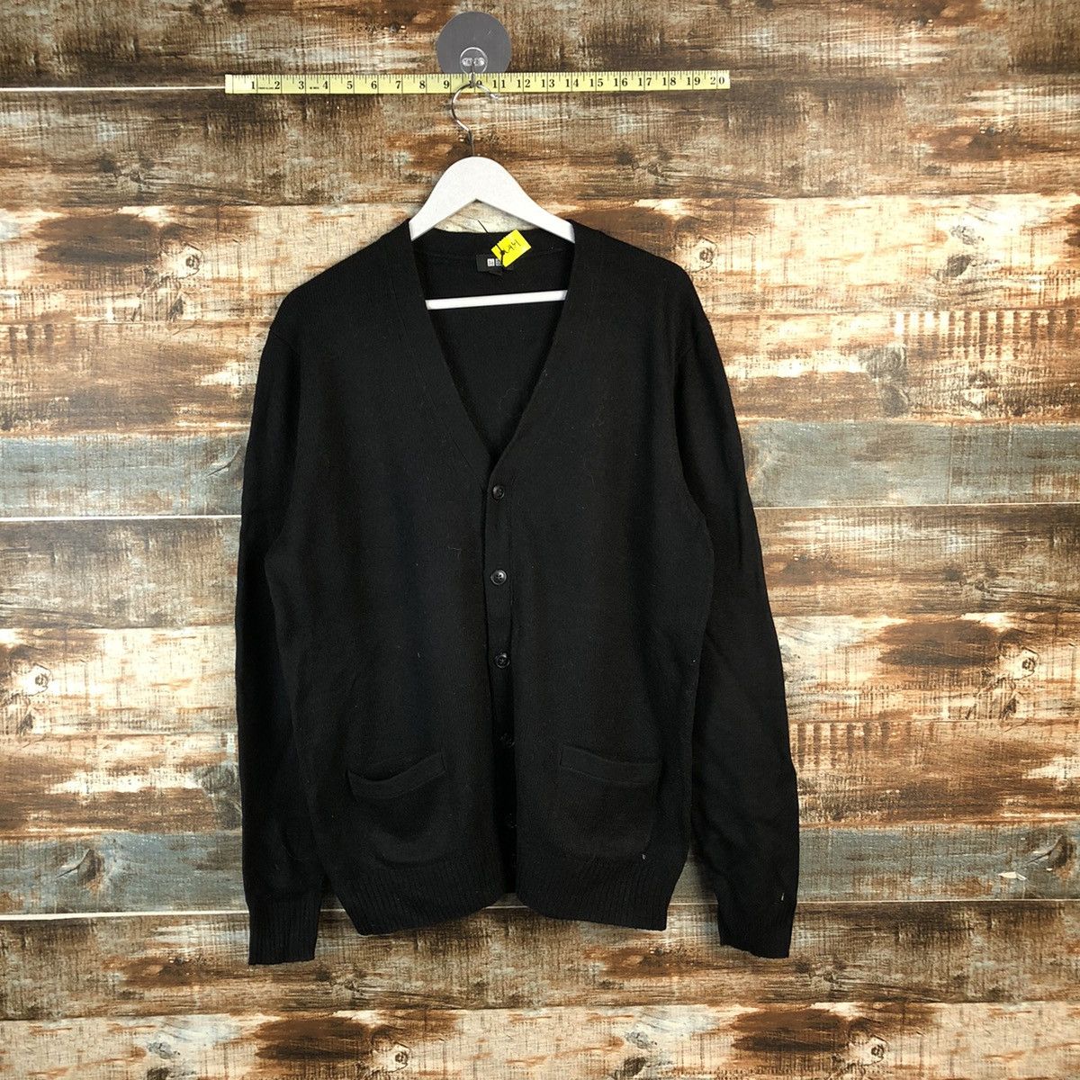 Uniqlo DL Uniqlo Black Mohair Cardigan Knitwear #C439 Size US XL / EU 56 / 4 - 1 Thumbnail