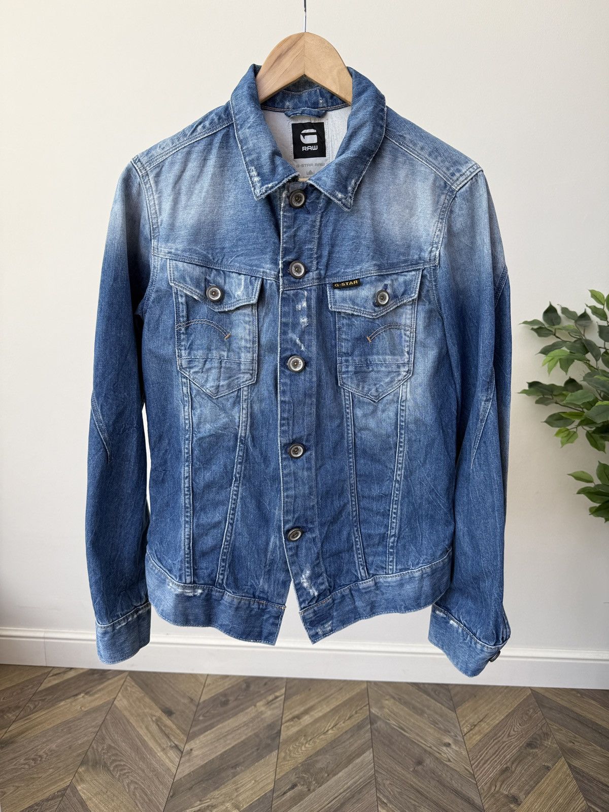 G-Star Vintage G-Star RAW Women’s Denim Jacket Blue Wash ARC JKT Size M / US 6-8 / IT 42-44 - 1 Thumbnail