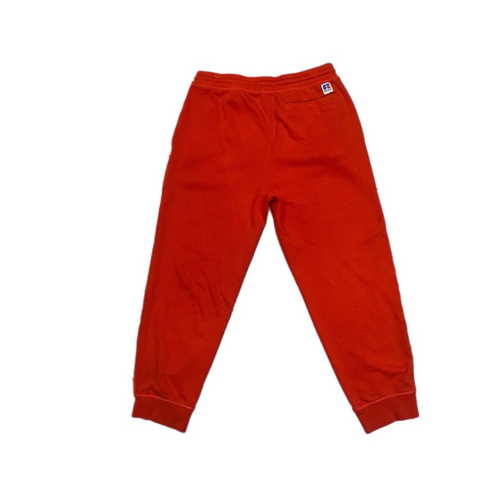 Russell Athletic Boss x Russell Athletic Orange Embroidered Joggers Size US 32 / EU 48 - 2 Thumbnail