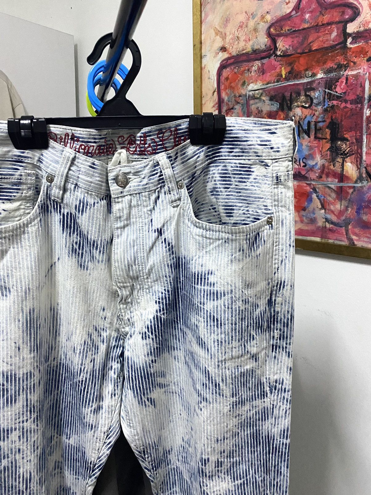 Billionaire Boys Club Billionaire Boys Club Hickory Bleach stripe pants Size US 34 / EU 50 - 4 Thumbnail