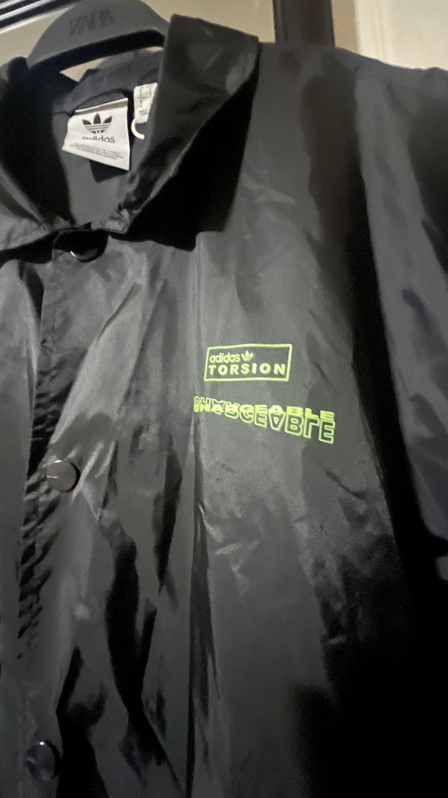 Adidas Adidas Torsion Coach Jacket Size US S / EU 44-46 / 1 - 2 Thumbnail