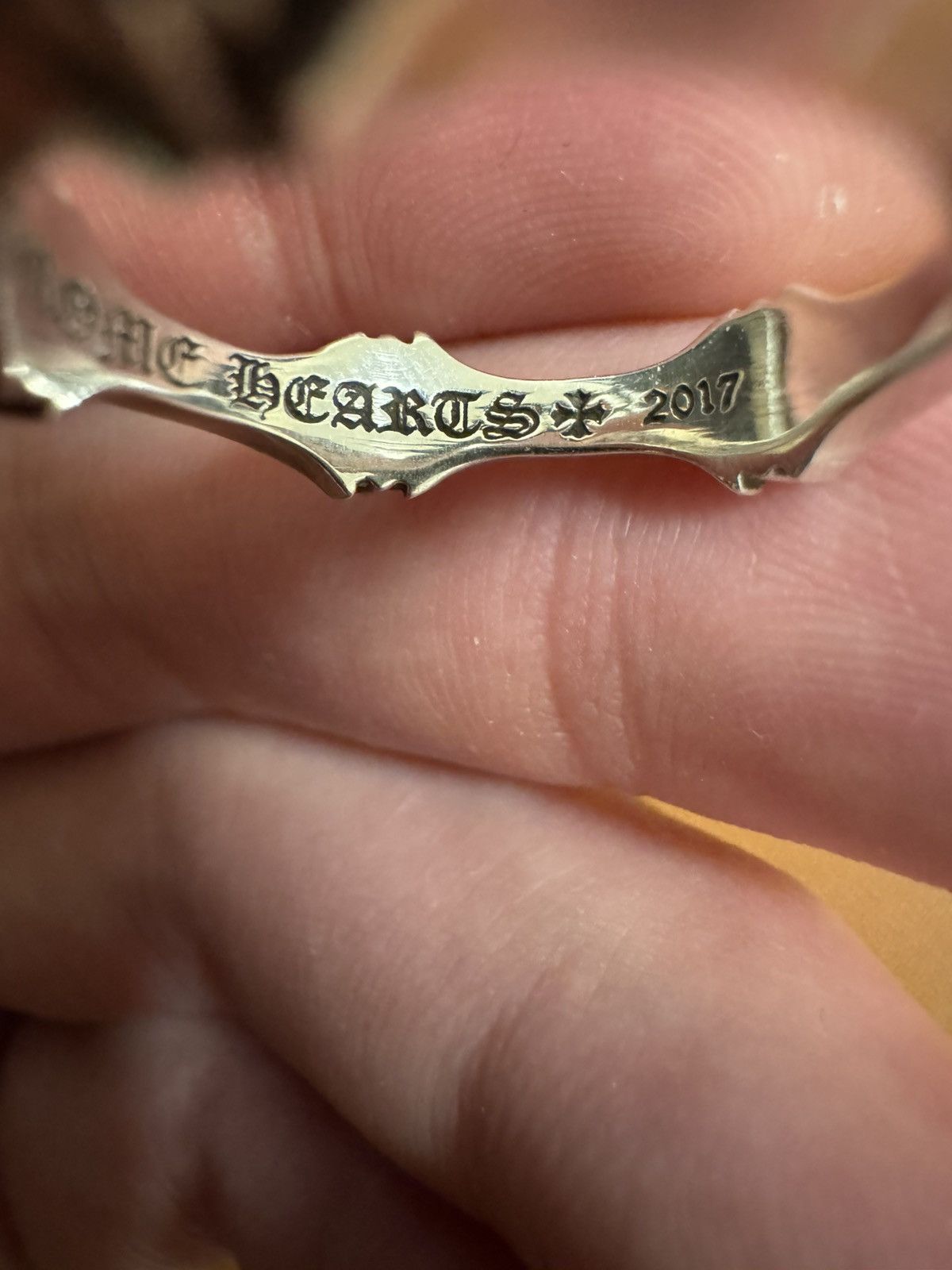 Chrome Hearts Brand New Chrome Hearts Plus & Bone Ring Size ONE SIZE - 6 Thumbnail