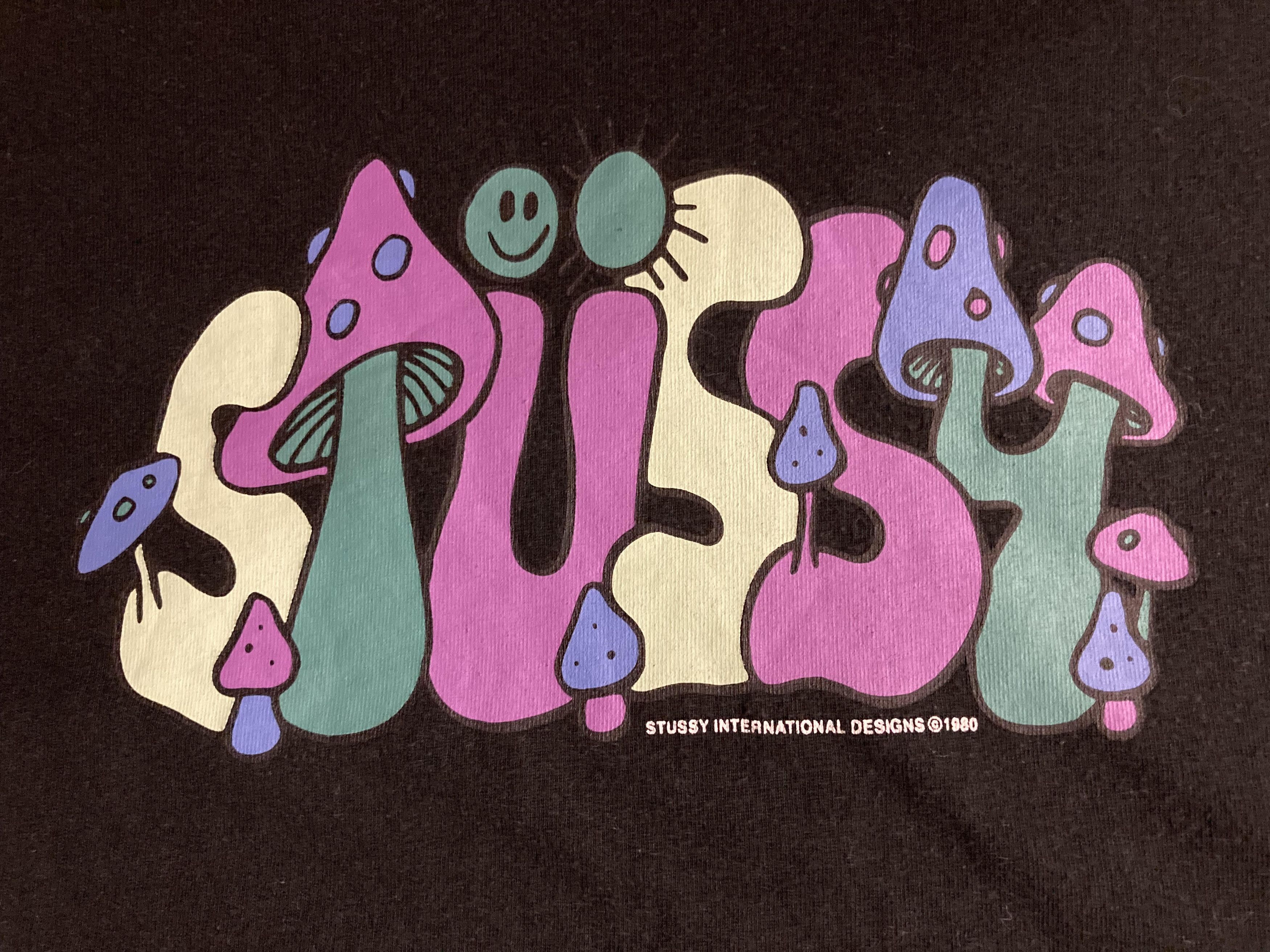 Stussy Crazy STUSSY AUSTRALIA Mushroom Tee Size US M / EU 48-50 / 2 - 4 Thumbnail