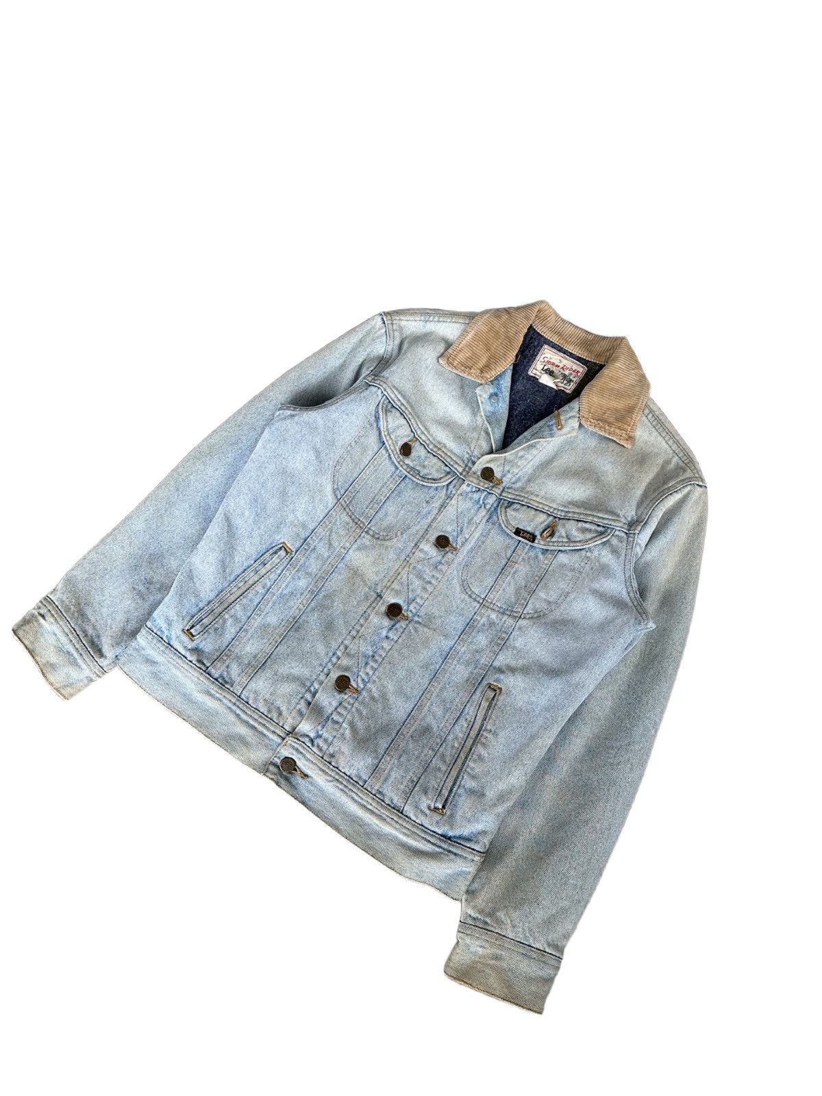 Lee × Vintage Vintage Lee Storm Rider Denim Jacket Size US S / EU 44-46 / 1 - 2 Thumbnail