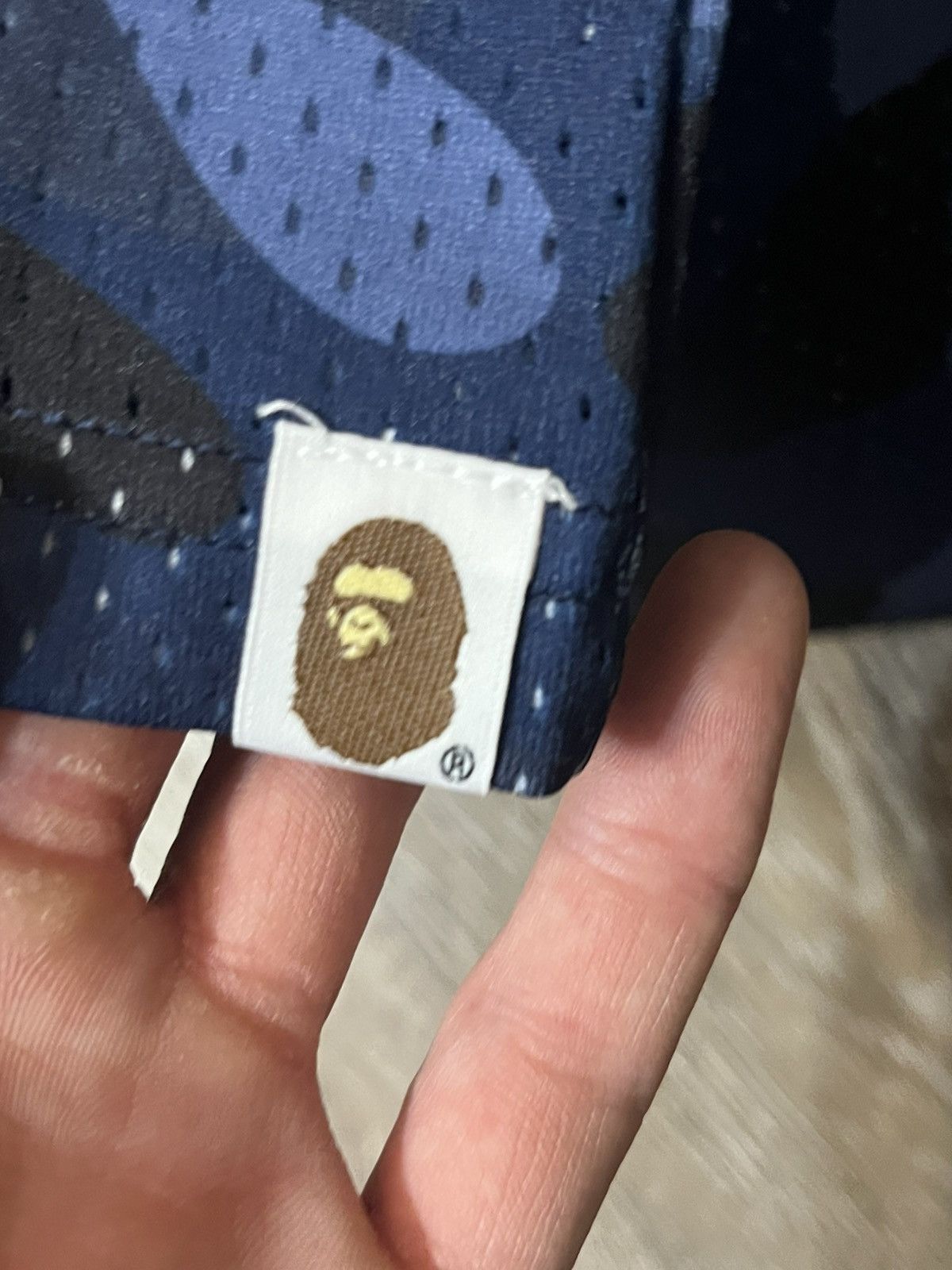 Bape A Bathing Ape Blue ABC Camo Jersey New With Tags Size US M / EU 48-50 / 2 - 6 Thumbnail