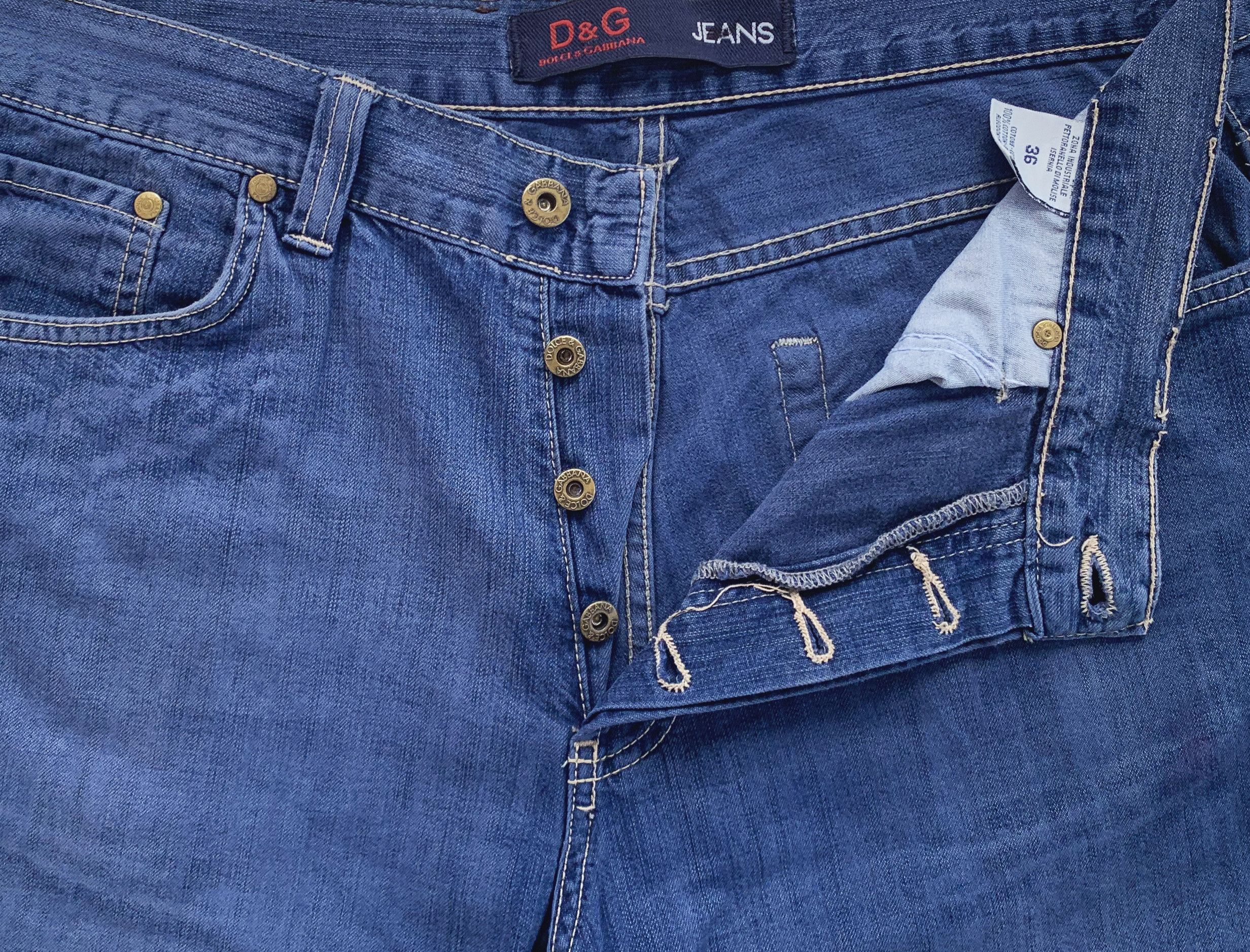 Dolce & Gabbana Vintage Y2K 90s DOLCE & GABBANA Jeans Pants Denim Bootcut Size US 36 / EU 52 - 10 Thumbnail