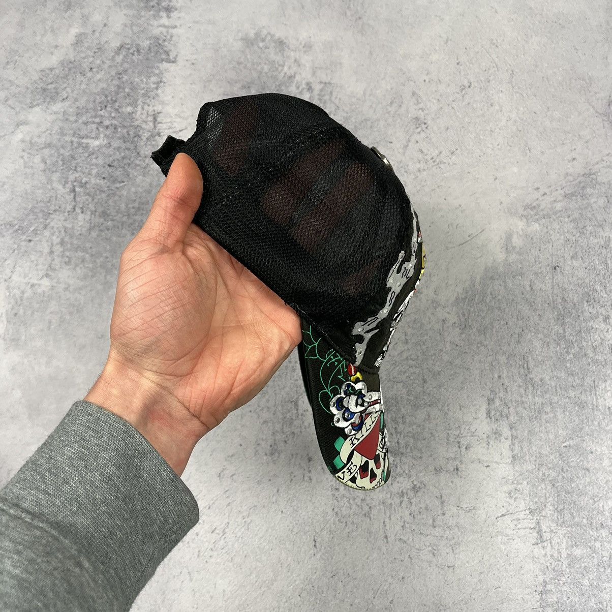 Ed Hardy Vintage Ed Hardy By Christian Audigier y2k panther cap 90’s Size ONE SIZE - 4 Thumbnail