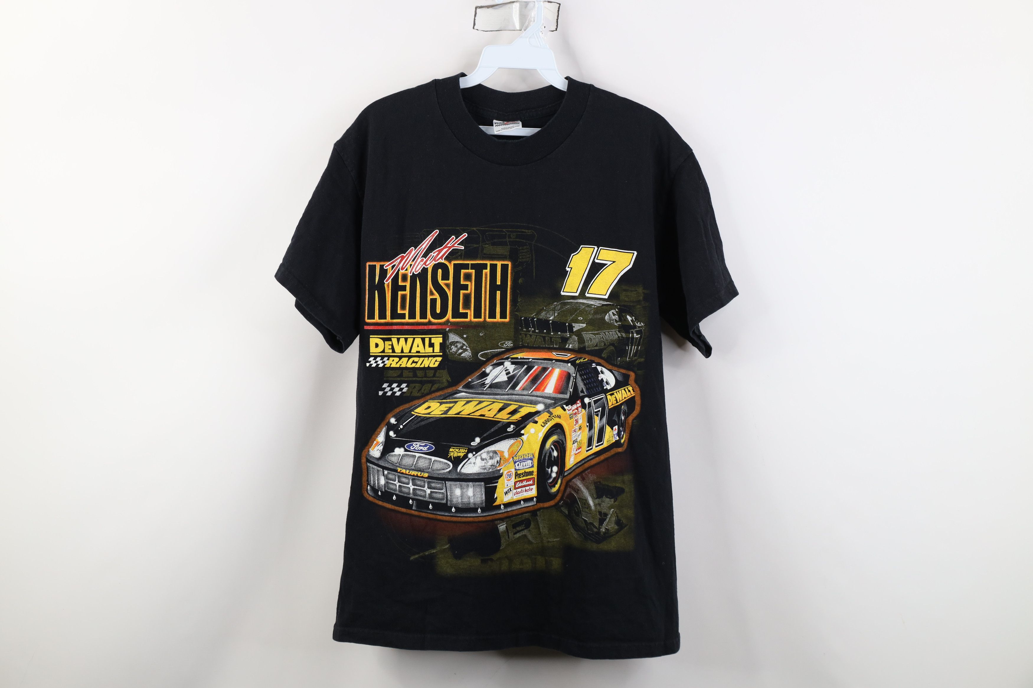 Vintage Vintage Y2K 2001 NASCAR Matt Kenseth DeWalt Racing T-Shirt Size US M / EU 48-50 / 2 - 1 Thumbnail