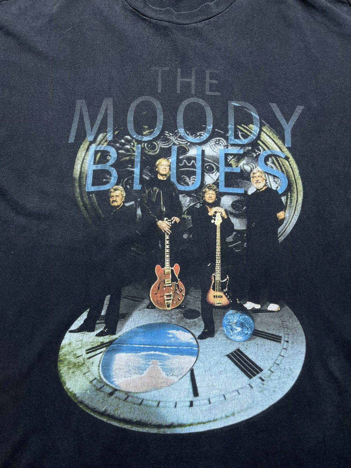 Band Tees VINTAGE GIANT THE MOODY BLUES 1990 T-SHIRT Size US XL / EU 56 / 4 - 6 Thumbnail
