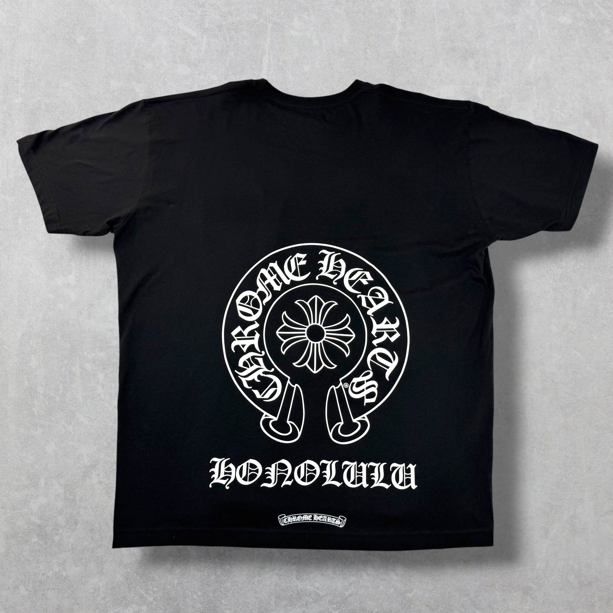 Chrome Hearts Chrome Hearts Horseshoe Honolulu Tee Black XXL Size US XXL / EU 58 / 5 - 1 Thumbnail