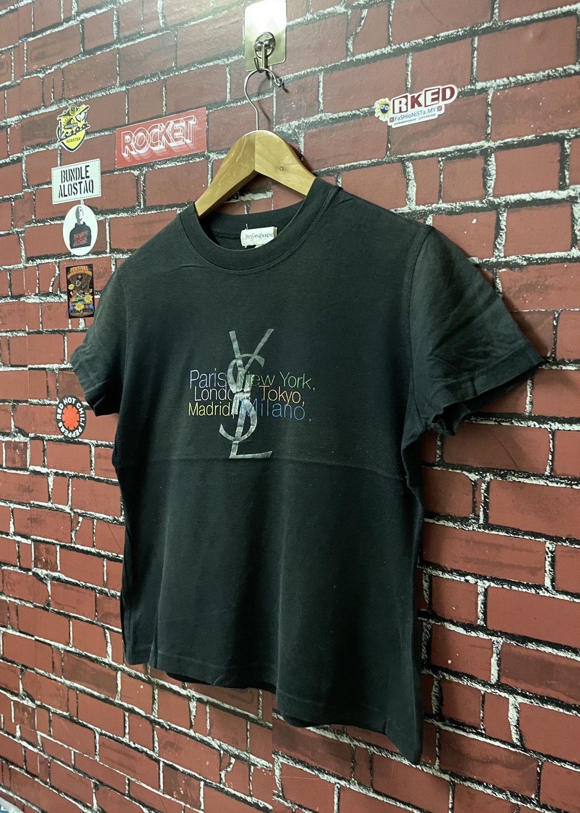 Designer × Japanese Brand × Yves Saint Laurent Yves Saint Laurent (YSL) SHIRTS Size S / US 4 / IT 40 - 2 Thumbnail