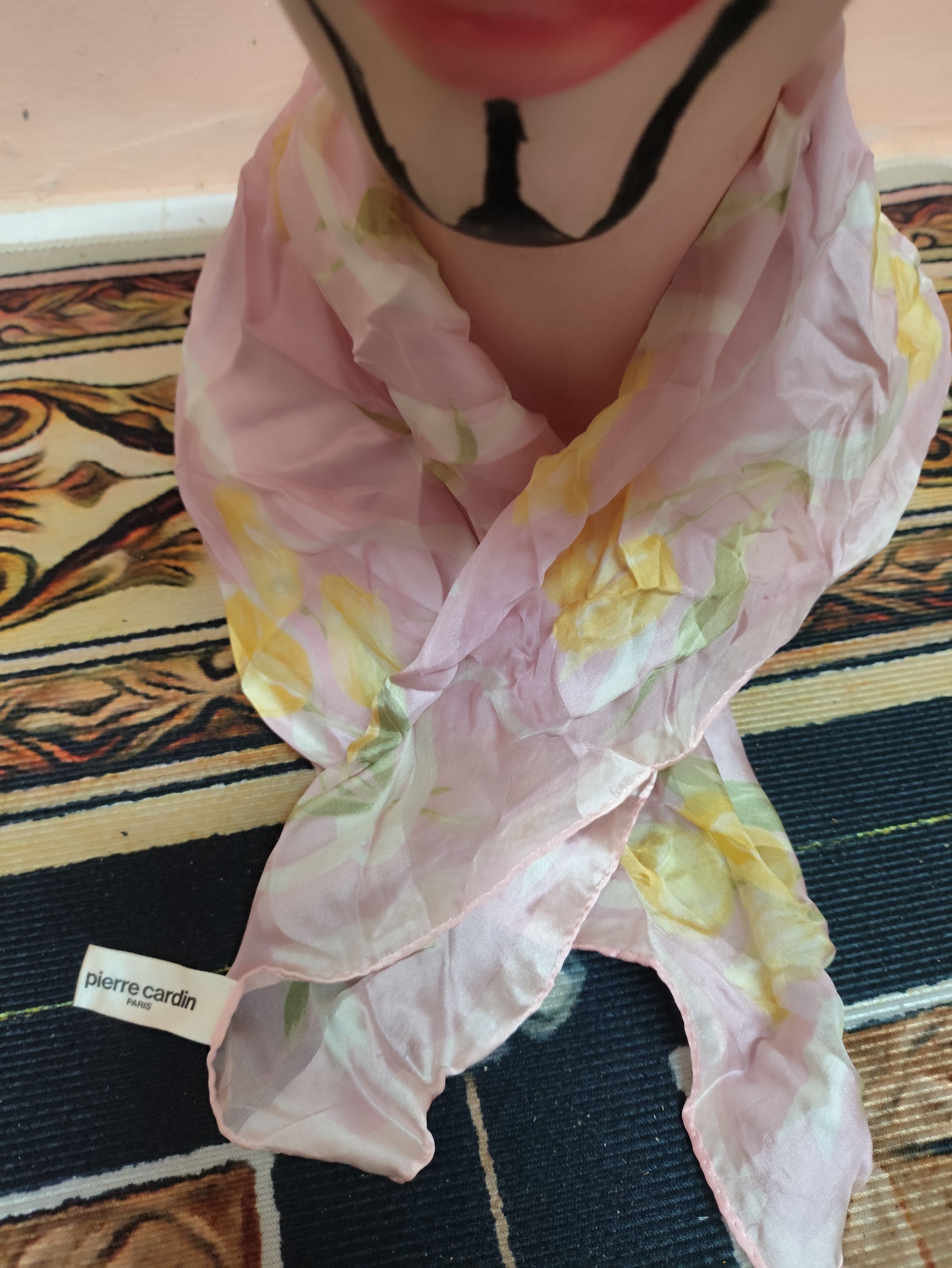 Pierre Cardin × Vintage Pierre Cardin Art Scarves Neckerchief Vintage Size ONE SIZE - 1 Thumbnail