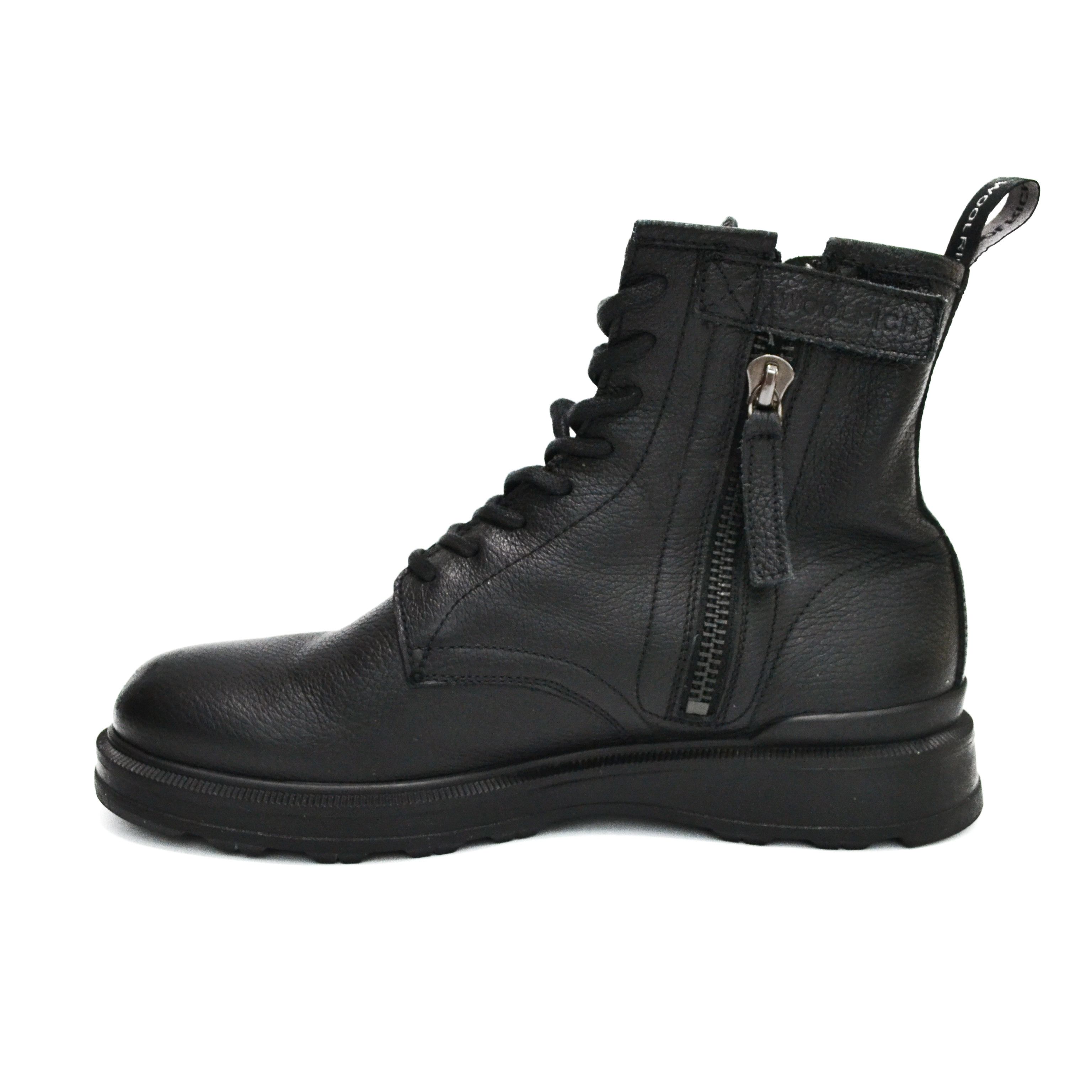 Woolrich Woolen Mills Woolrich 100% Leather Side-Zip Black Men’s Boots Size US 9 / EU 42 - 6 Thumbnail