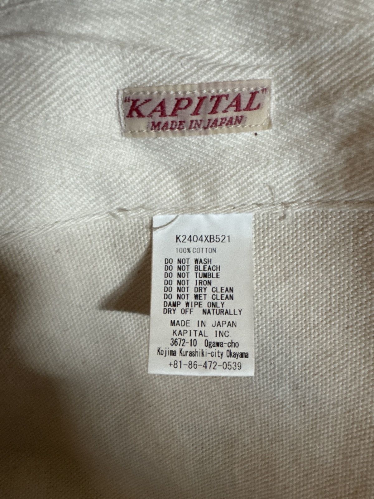 Oversized kapital duffle