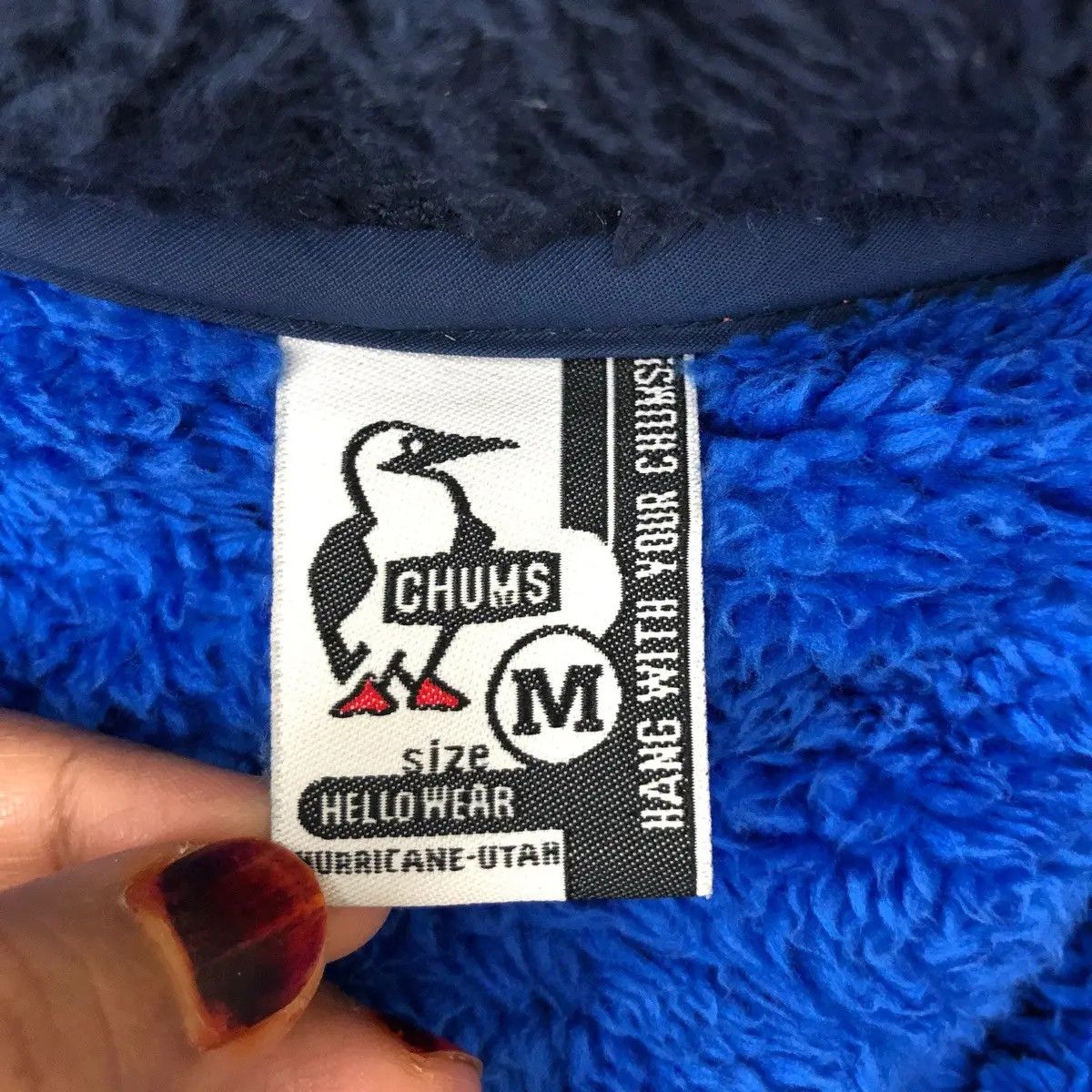 Chums CHUMS Outdoor Sherpa Deep Pile Fleece Jacket Windbreaker Size US M / EU 48-50 / 2 - 4 Thumbnail