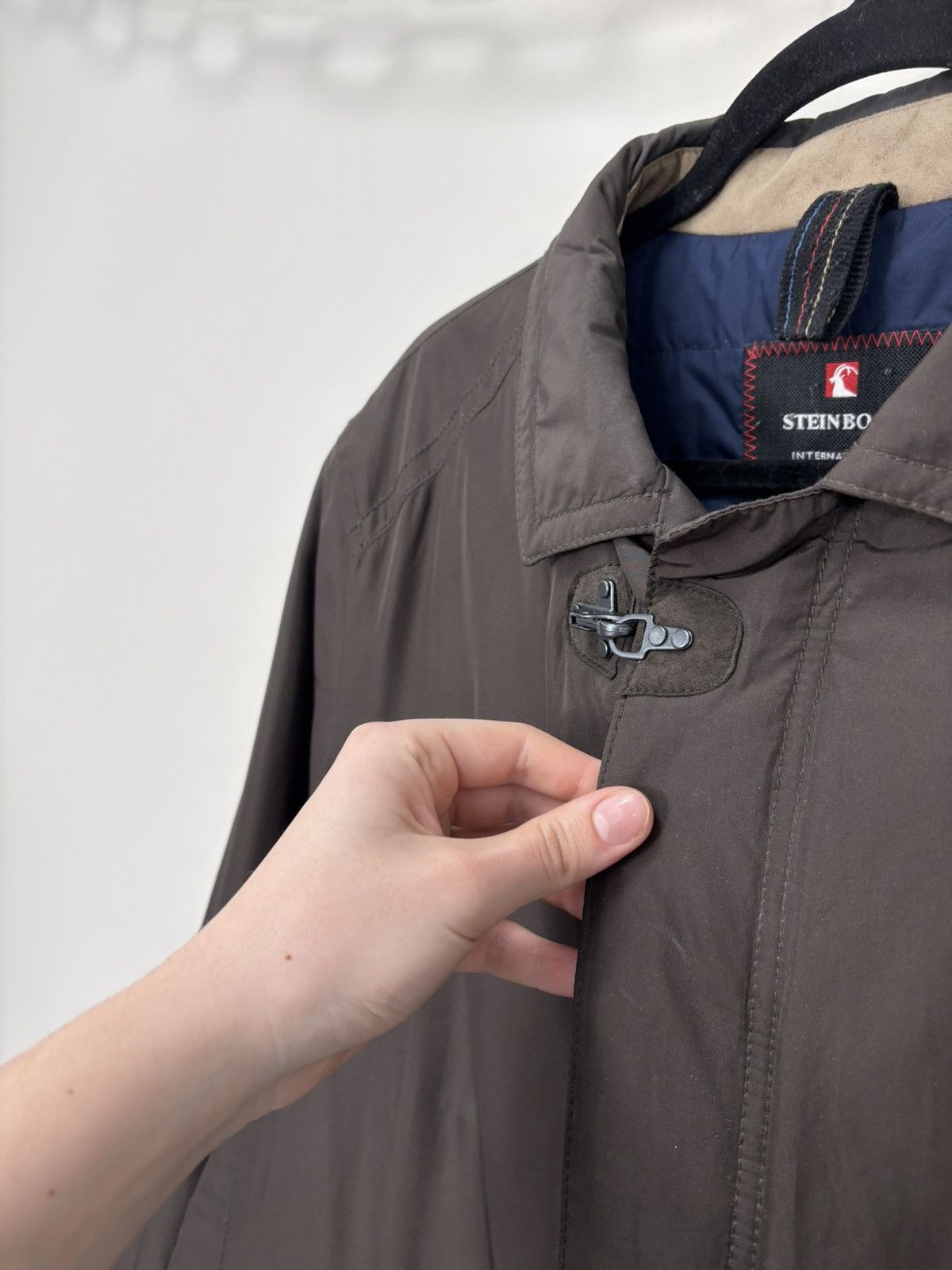 Other Steinbock Men’s Thermore Insulated Brown Short Trench Coat Size US L / EU 52-54 / 3 - 5 Thumbnail