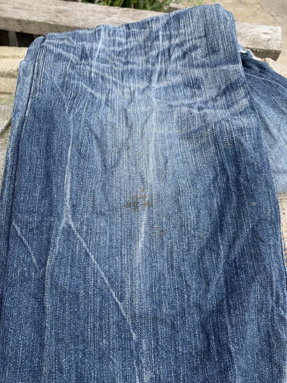 Edwin Vintage Edwin buckle back fade mud wash. Size US 33 - 12 Thumbnail