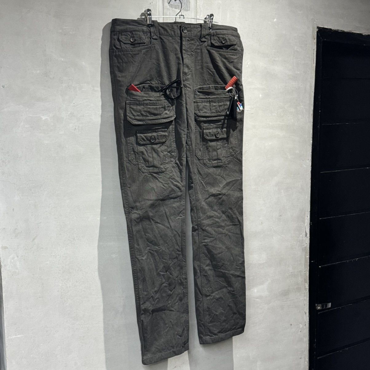 Dolce & Gabbana 2008 s/s Dolce & Gabbana Military Multipocket Cargo Pants Size US 36 / EU 52 - 12 Thumbnail