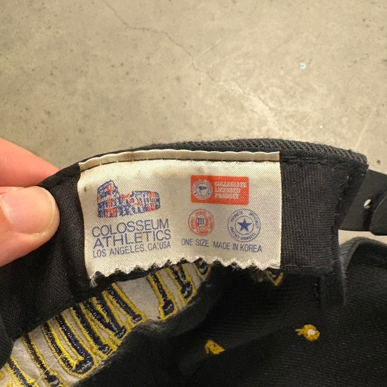 Colosseum Athletics × NCAA × Vintage Crazy NWT Vintage 90s Colosseum Athletics Georgia Tech Hat Size ONE SIZE - 7 Thumbnail