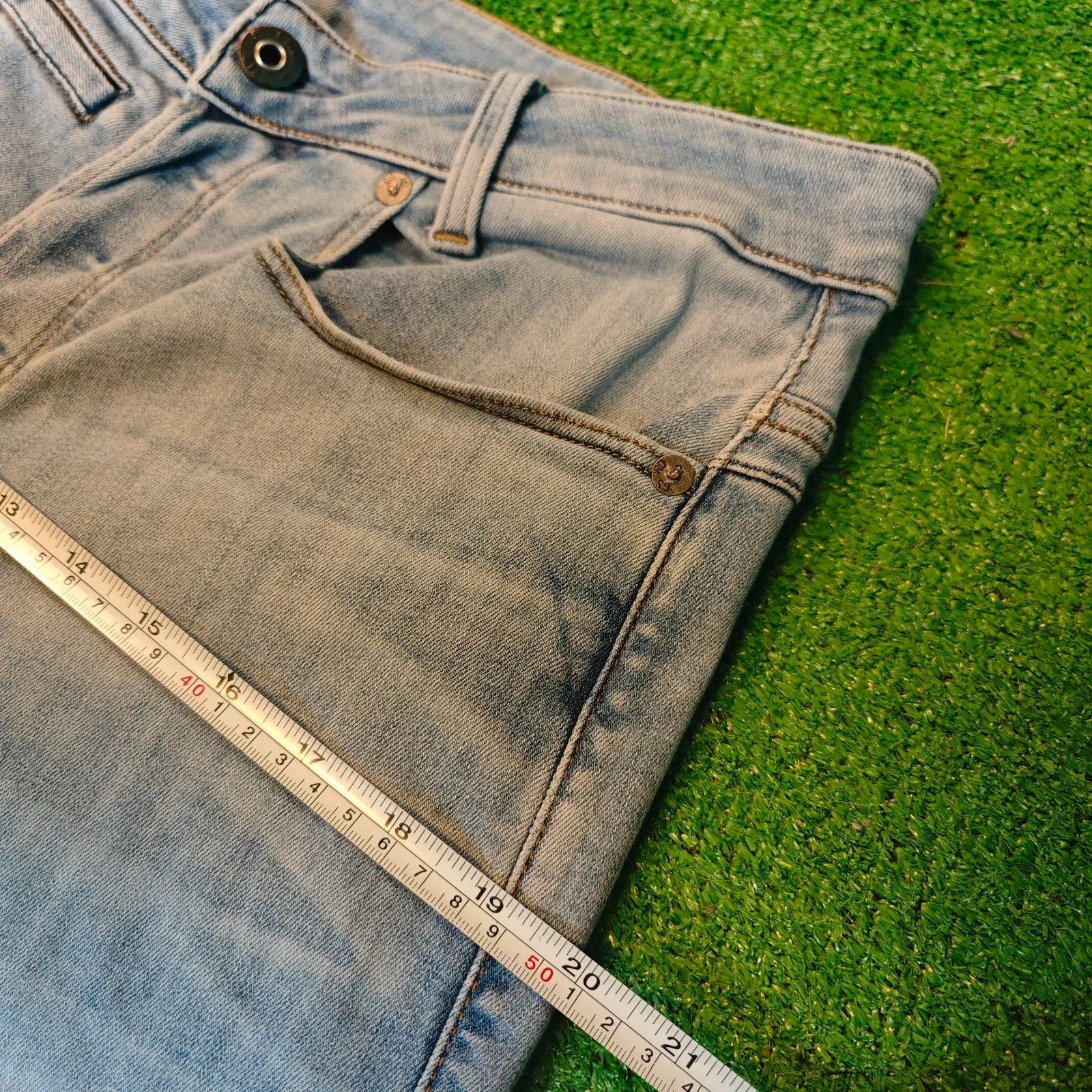 G-Star G-star Jeans Womens 29x34 Blue D-staq slim 5 pocket pants Size 29" - 14 Thumbnail
