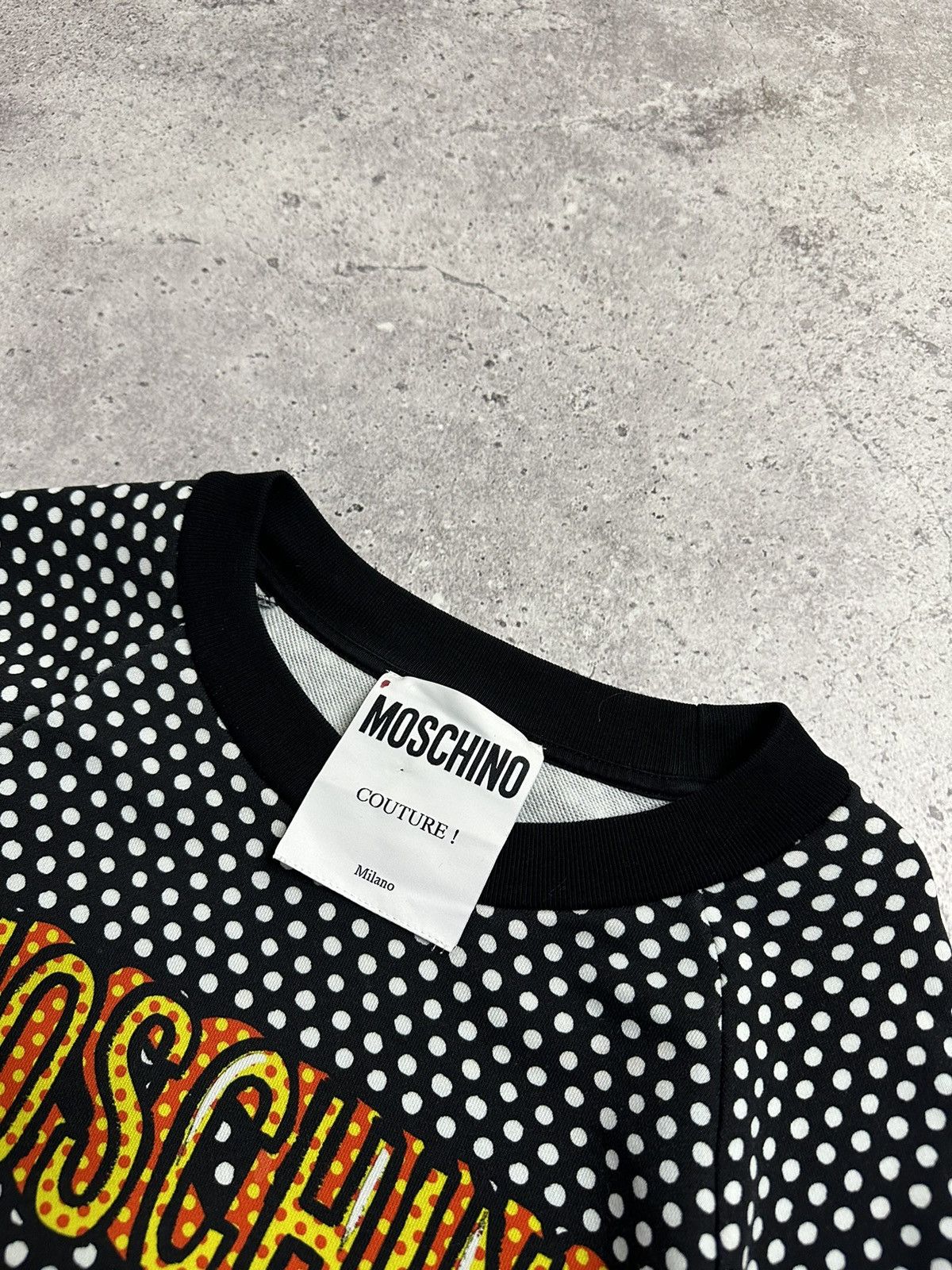 Moschino Moschino Couture Milano Full Print Multicolor Swetshirt Size S / US 4 / IT 40 - 5 Thumbnail
