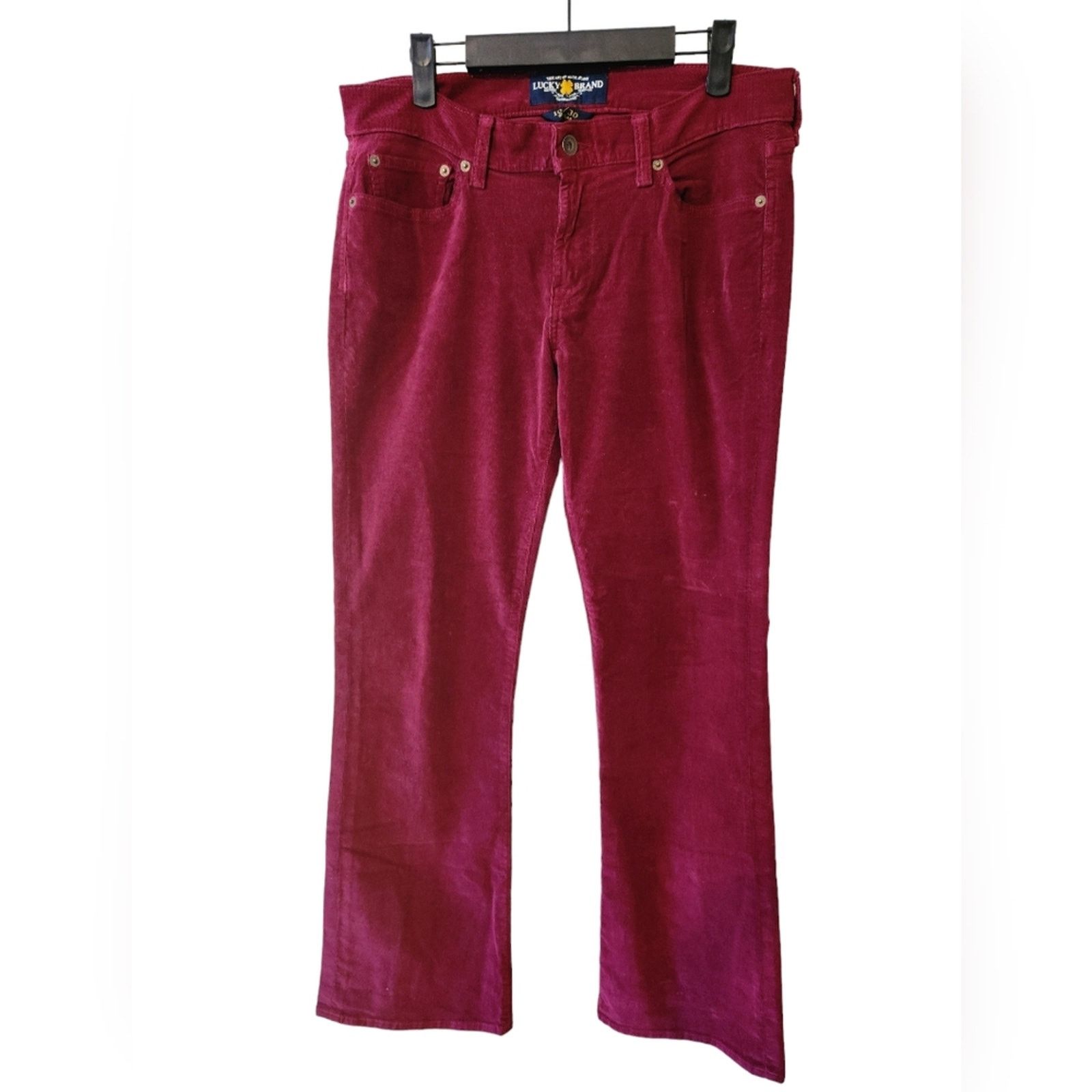 Lucky Brand Lucky Brand Sweet N Low bootcut cord pants jeans 10/30 Size 30" / US 8 / IT 44 - 1 Thumbnail