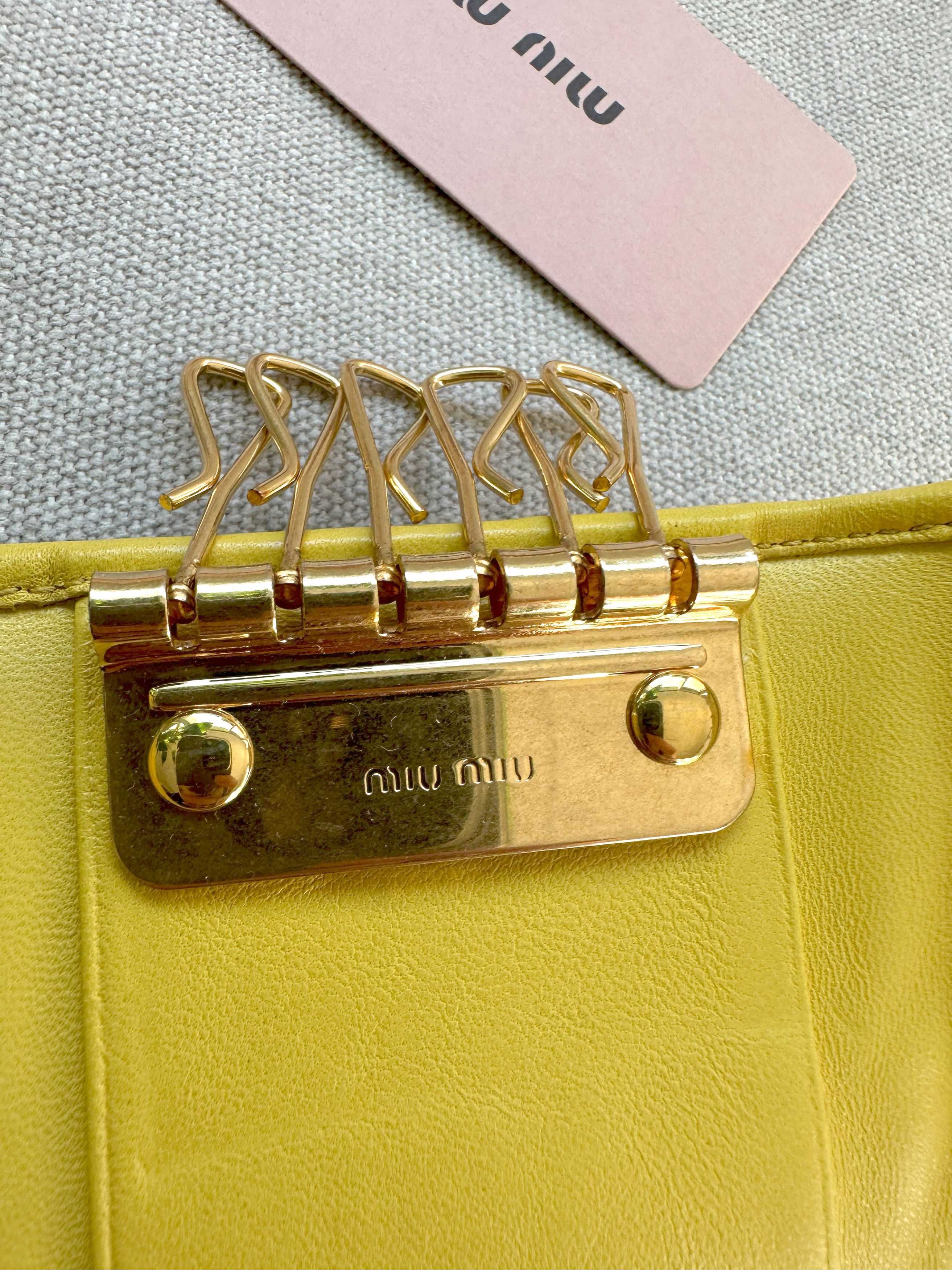 Miu Miu MIU MIU keychain Matelassé Size ONE SIZE - 5 Thumbnail