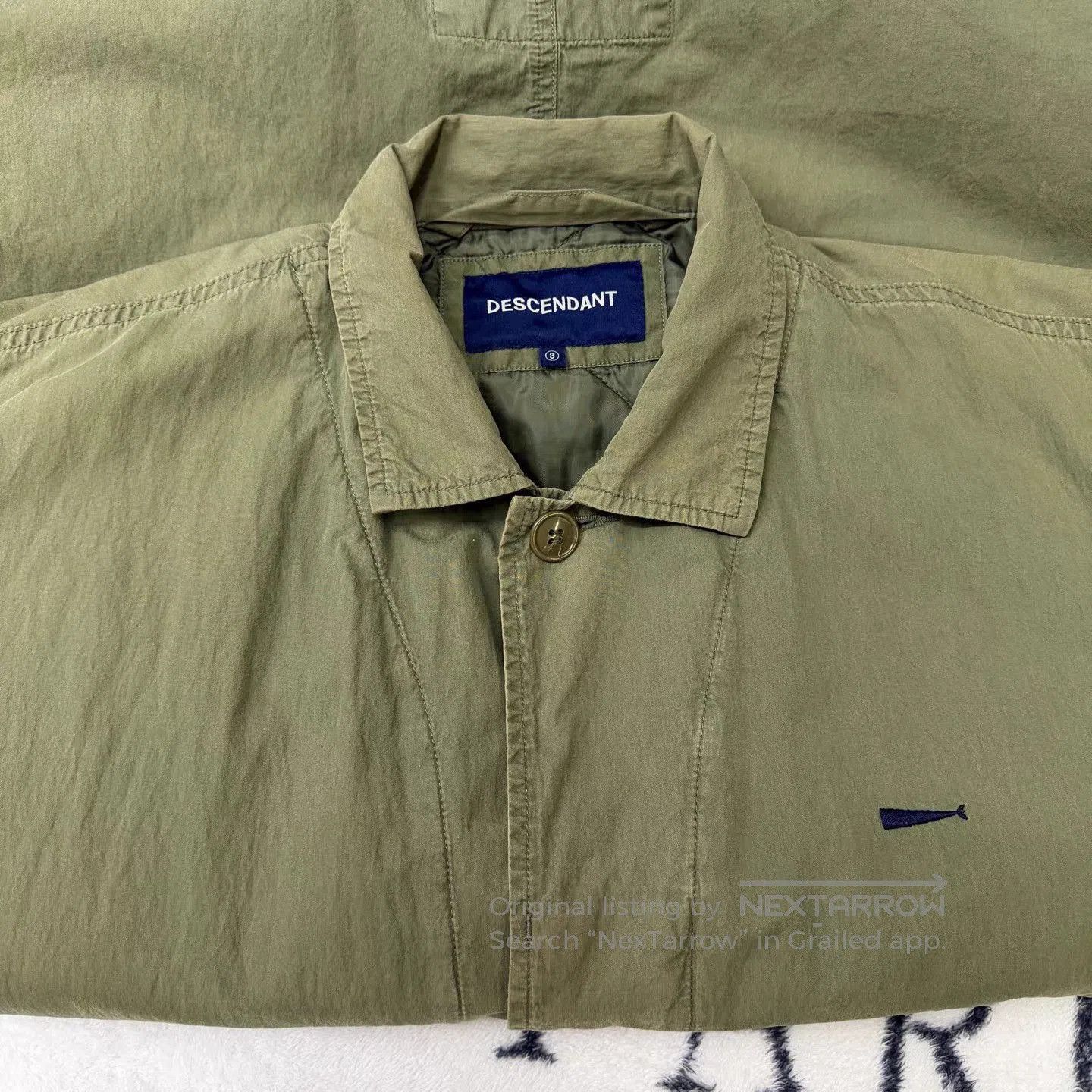 Descendant Green Lightweight Jacket Size L. Size US L / EU 52-54 / 3 - 3 Thumbnail