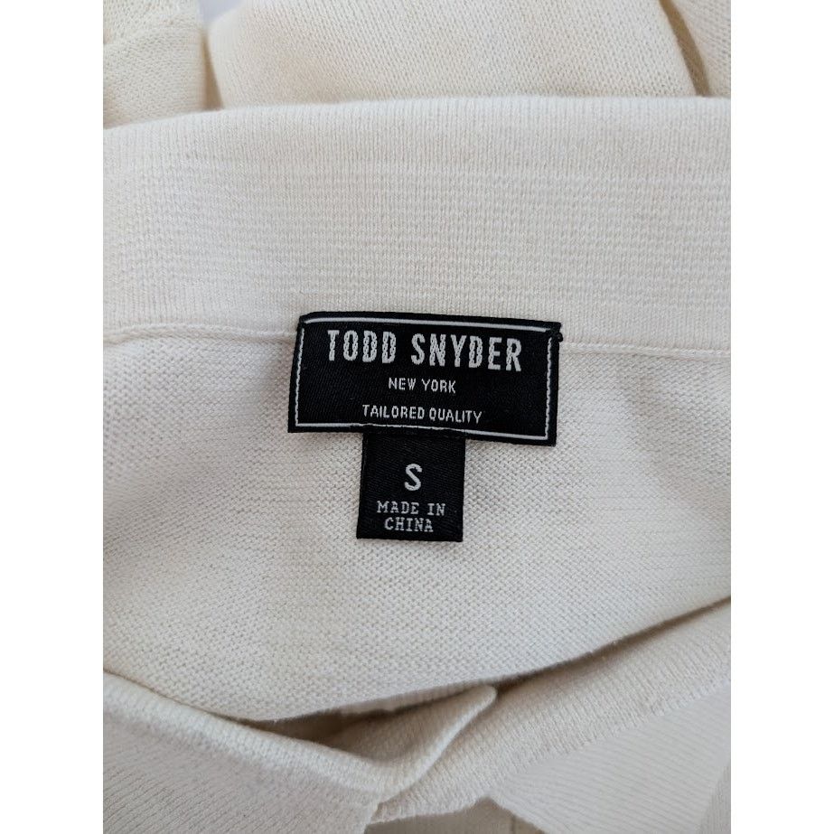 Todd Snyder o1rshd1 CC20 Polo Shirt in Bisque Size US S / EU 44-46 / 1 - 11 Thumbnail