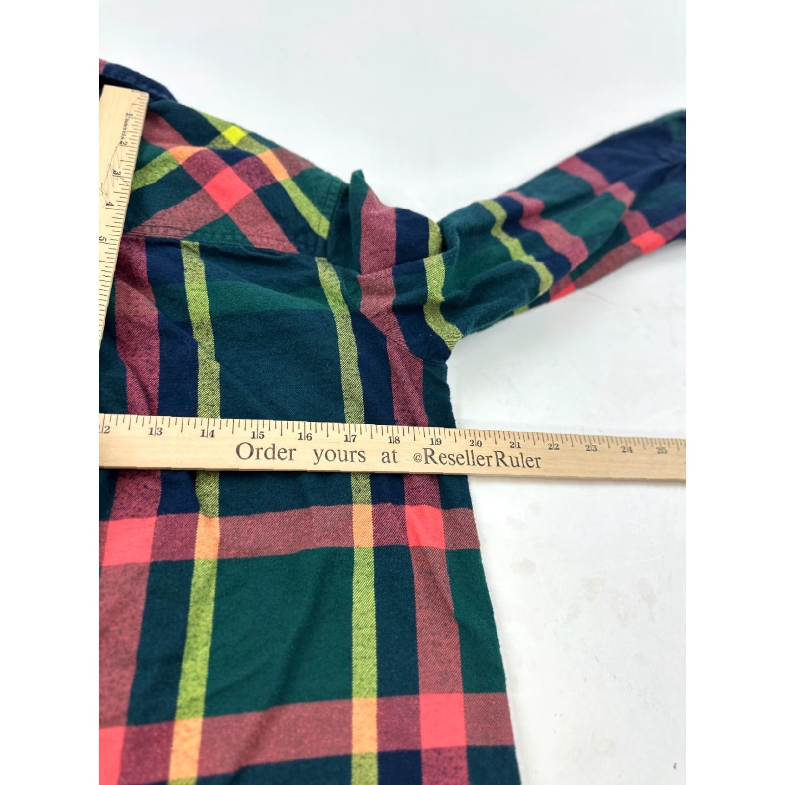 Burton Grace Shirt Womens XS Multicolor Plaid Flannel Long Sleeve Collared Button Up Casual Size XS / US 0-2 / IT 36-38 - 7 Thumbnail