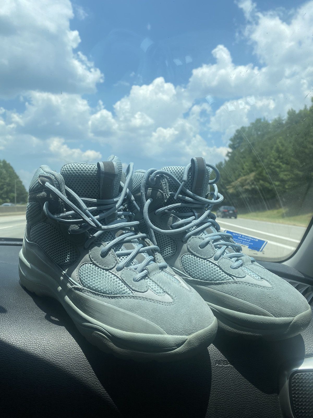 Yeezy Season Yeezy Desert Boot Season 7 House Blue Grailed