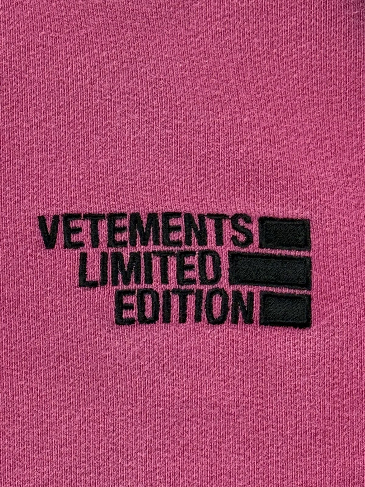 Vetements Vetements Limited Edition Pink Hoodie L Size US L / EU 52-54 / 3 - 6 Thumbnail
