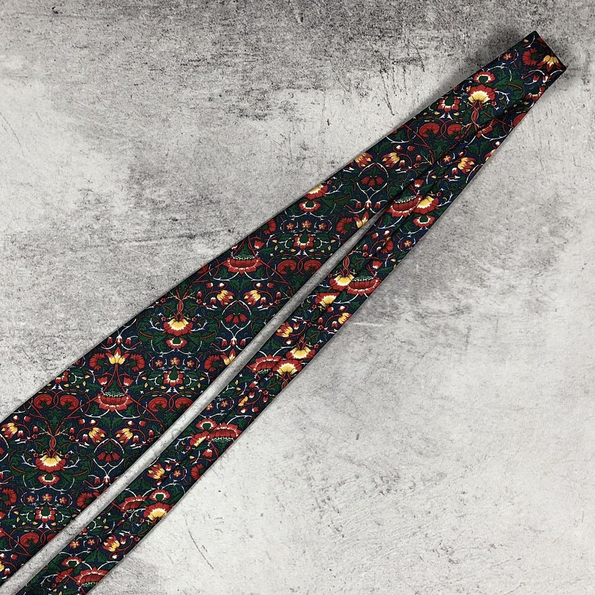 Liberty Liberty Floral Pattern Silk Tie Size ONE SIZE - 9 Thumbnail