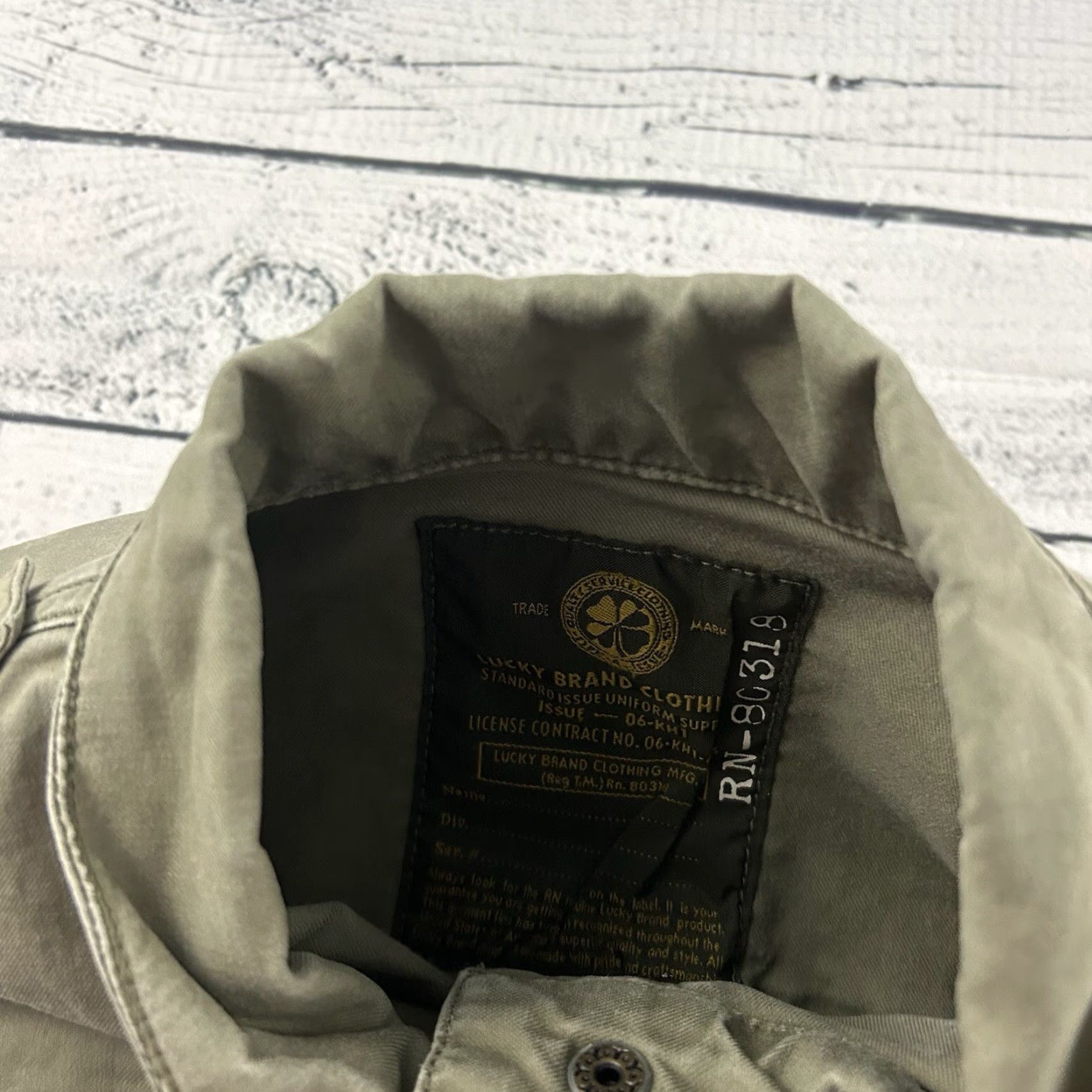 Lucky Brand Lucky Brand Jacket Women S Green Full Zip Snap Button Casual Field Jacket Womens S Green Lucky Brand Jacket - Shirt Size S / US 4 / IT 40 - 4 Thumbnail