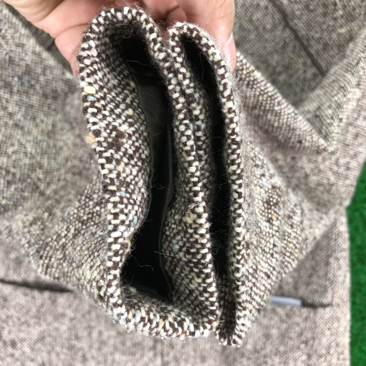 Japanese Brand Vintage 80's Wool Zipper Jacket by Pretty House Size XS / US 0-2 / IT 36-38 - 8 Thumbnail