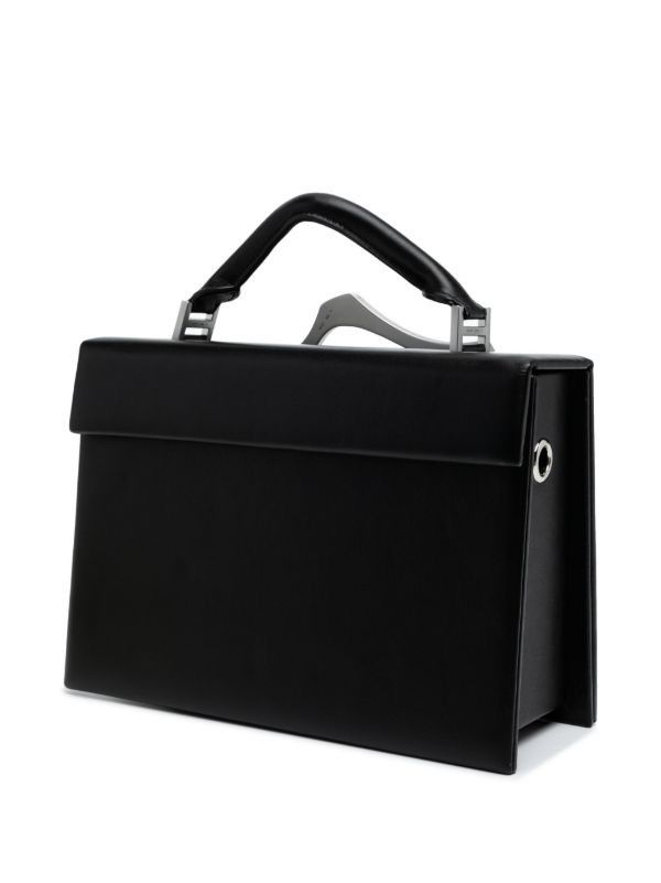 Heliot Emil Heliot Emil Arenite black leather bag Size ONE SIZE - 4 Thumbnail