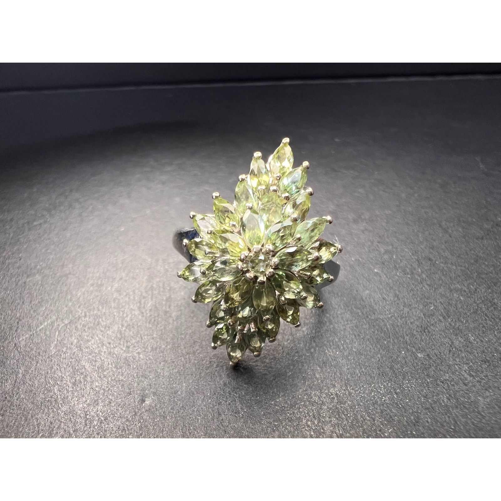 Other NEW Green apatite ring in sterling silver size 7 Size ONE SIZE - 19 Thumbnail