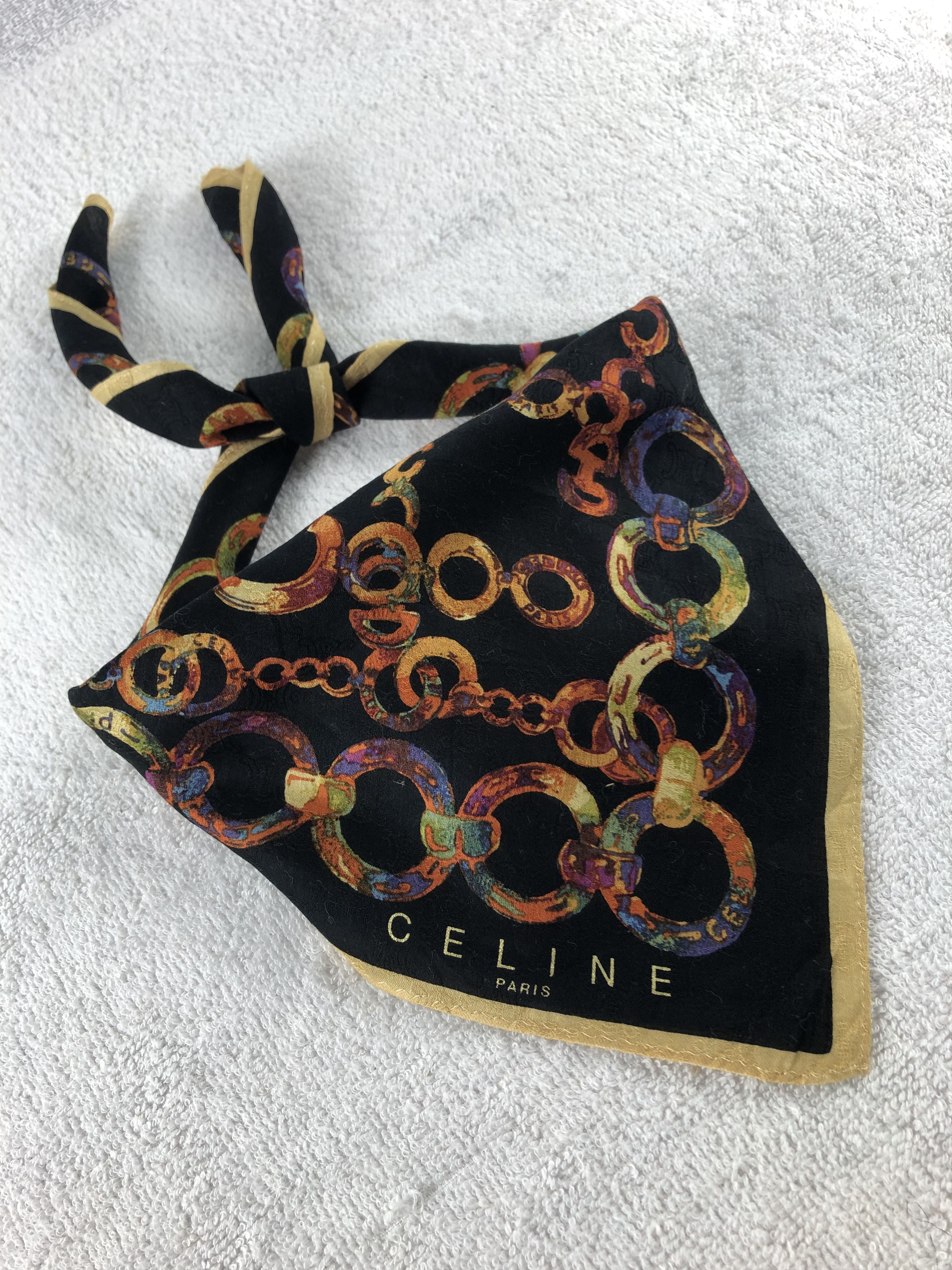 Celine Celine Handkerchief / Bandana / Neckerchief Size ONE SIZE - 2 Thumbnail