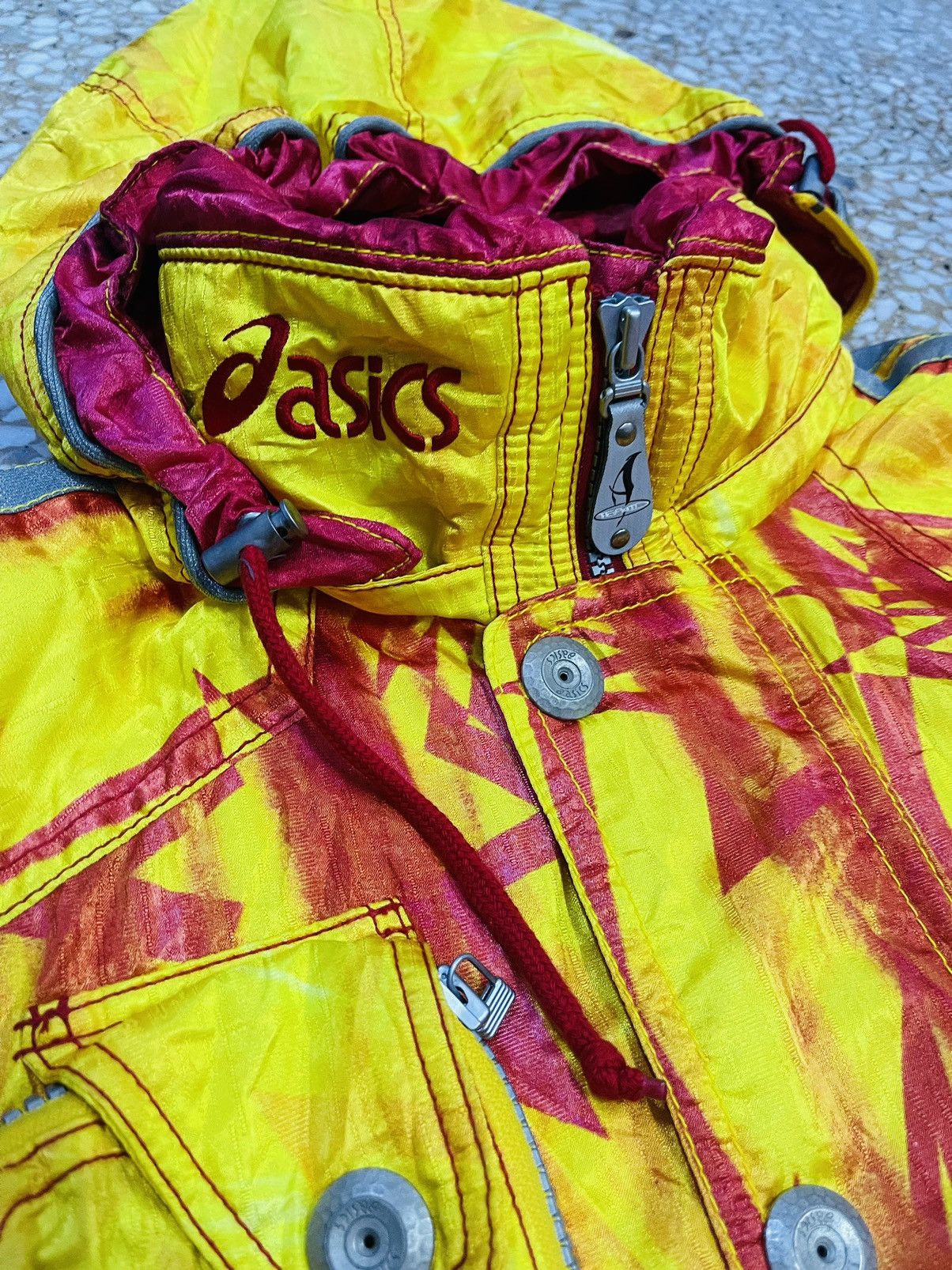 Asics × Japanese Brand × Vintage Vintage Retro Asics Ski Jacket Size US XXL / EU 58 / 5 - 6 Thumbnail