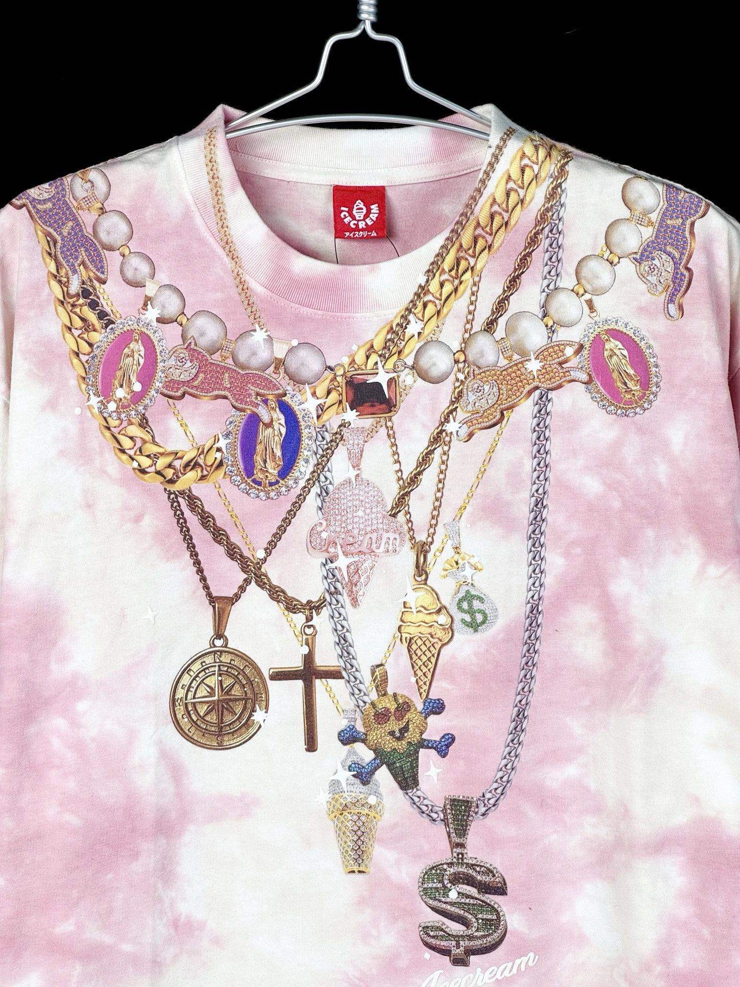 Icecream icecream printed chains tee Size US L / EU 52-54 / 3 - 2 Thumbnail