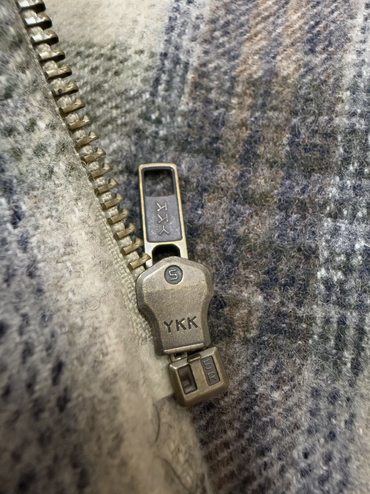 Japanese Brand × Uniqlo × Vintage Vintage 90s Uniqlo Plaid Tweed Chekered Flanel Wool Jacket Size US L / EU 52-54 / 3 - 11 Thumbnail