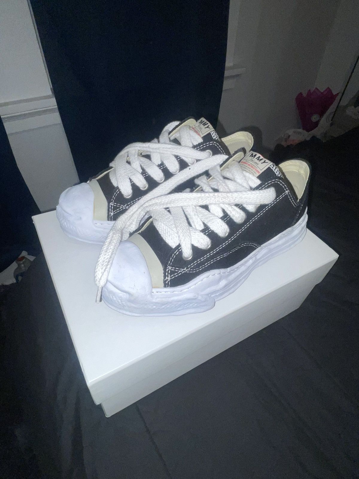 Maison MIHARA YASUHIRO Maison Mihara YasohiroHank OG sole canvas low Black Size US 9 / EU 42 - 11 Thumbnail