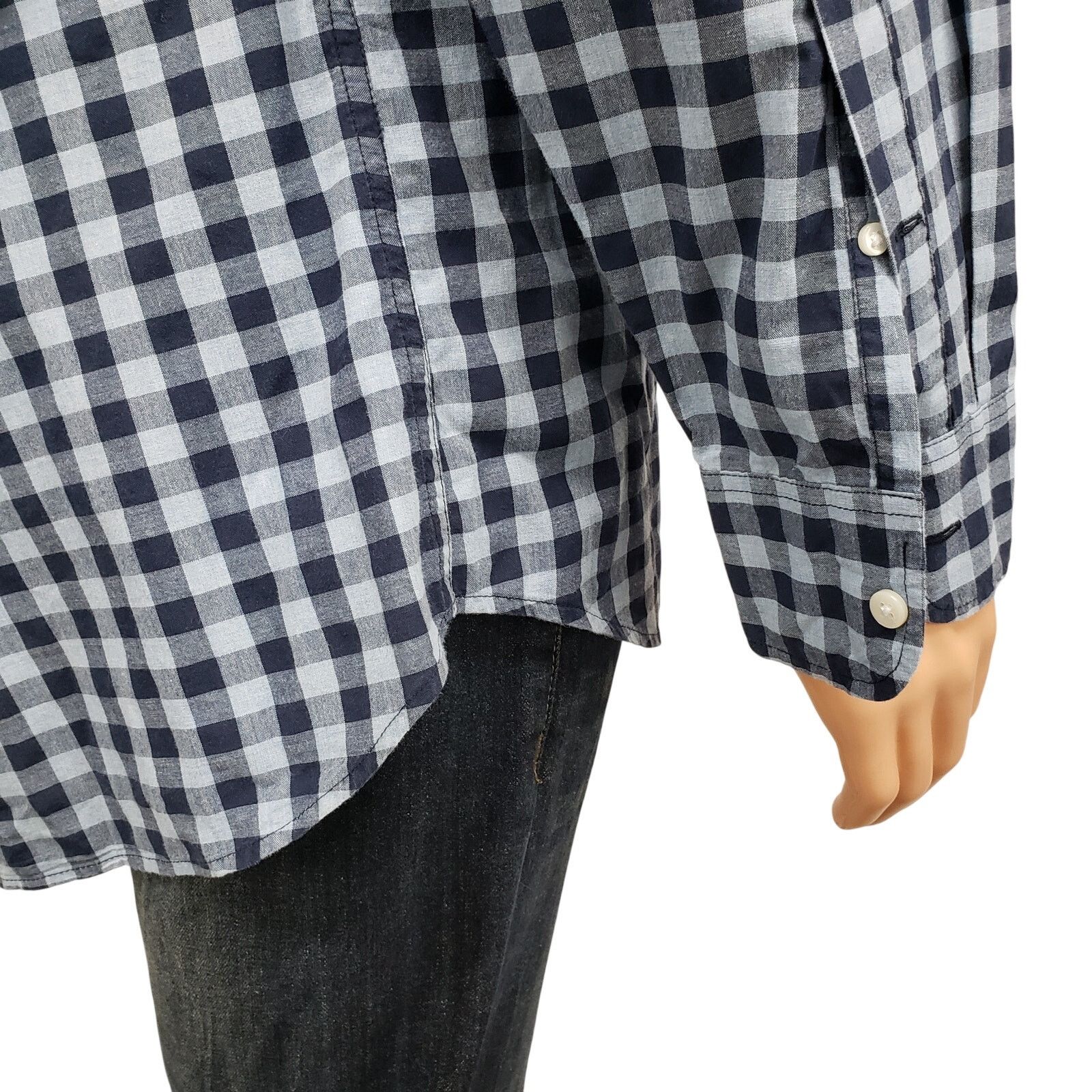 J.Crew J. Crew Shirt Classic Fit XL Gingham Check Button down L/S Size US XL / EU 56 / 4 - 5 Thumbnail