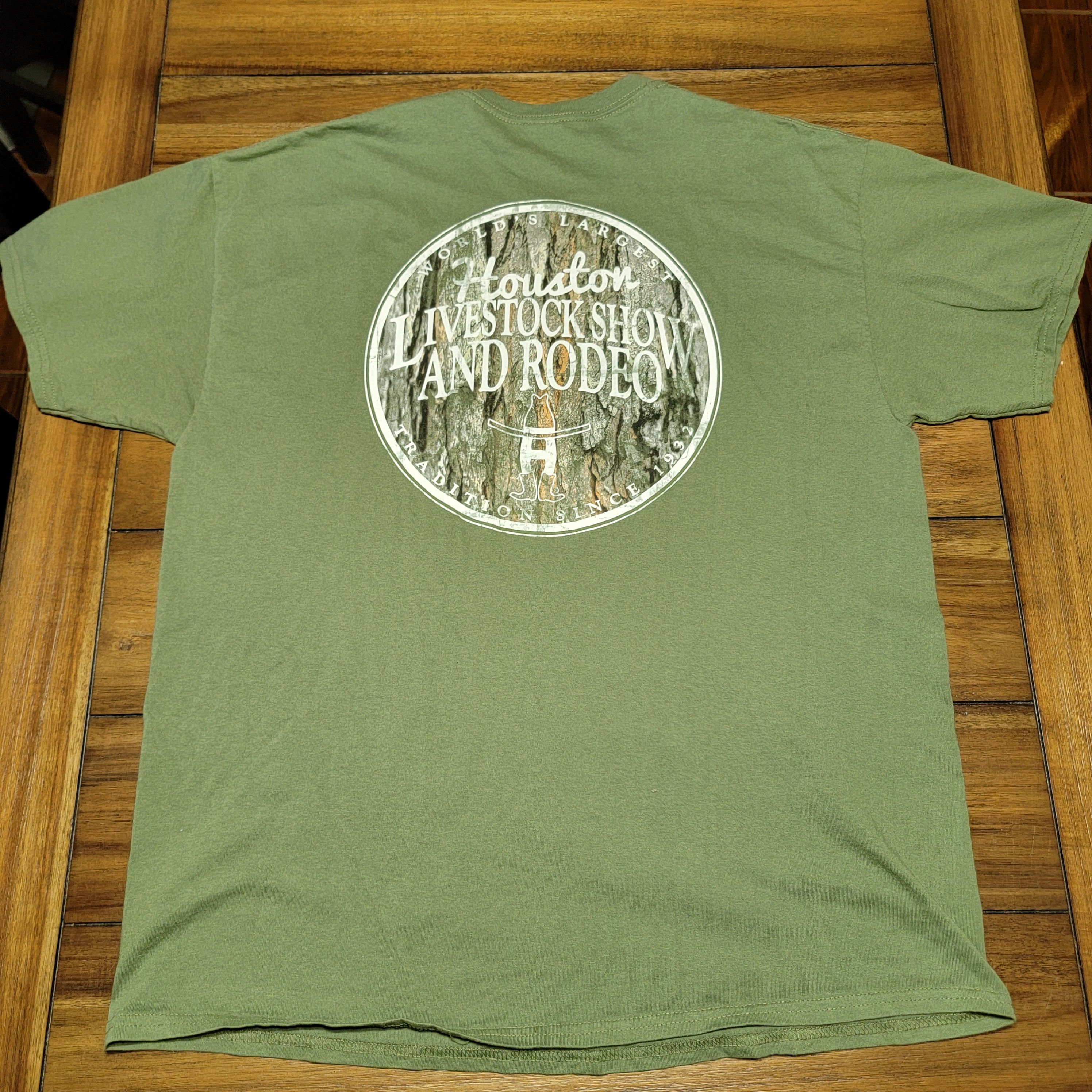 Gildan Gildan SS Unisex Tee "Houston Livestock Show And Rodeo" - XL Size US XL / EU 56 / 4 - 1 Thumbnail
